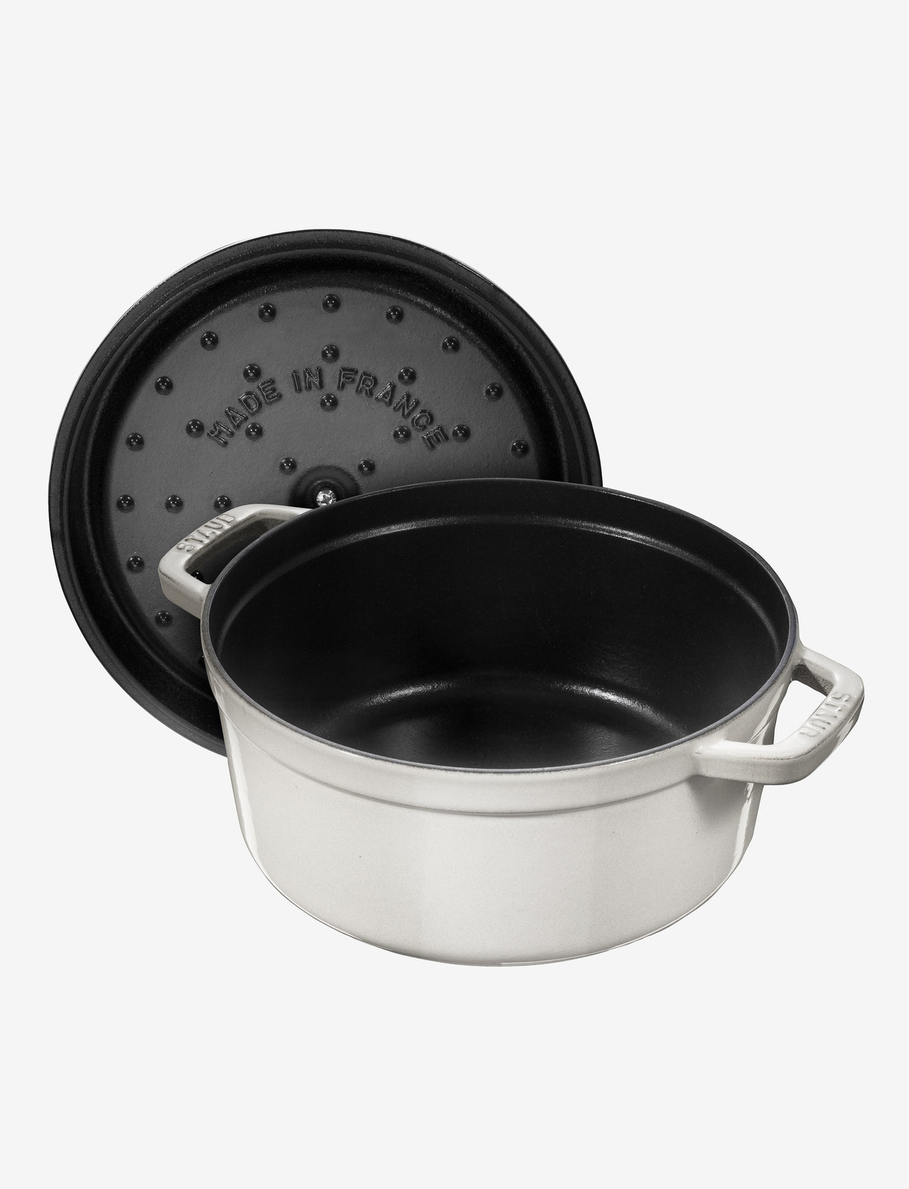 STAUB - La Cocotte - Rund gryta - gjutjärnsgrytor - white truffle - 2