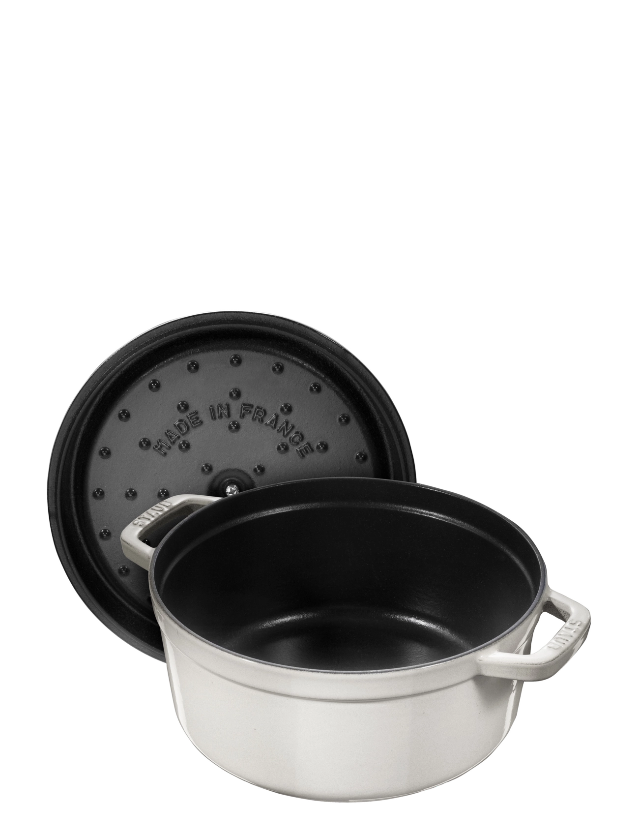 STAUB - La Cocotte - Rund gryta - stekpannor & kokkärl - white truffle - 1