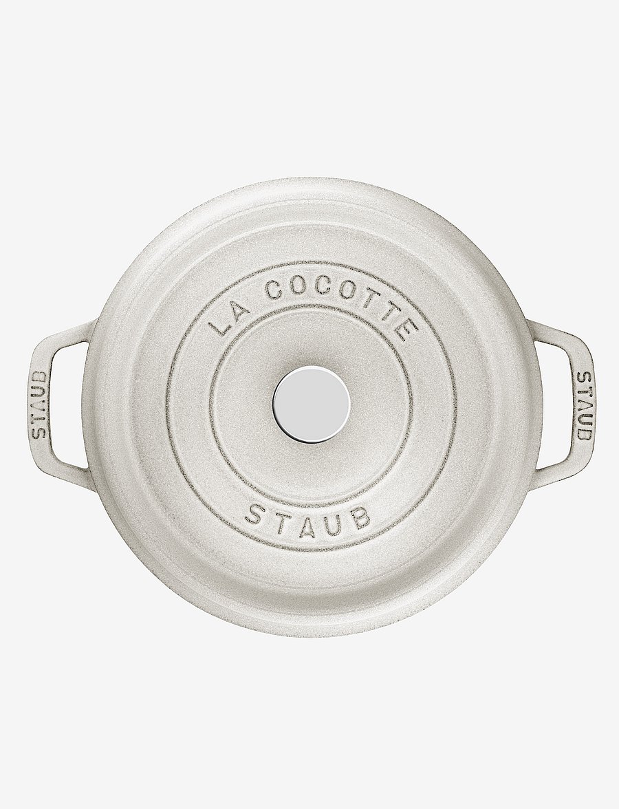 STAUB - La Cocotte - Round cast iron - potid ja pannid - white truffle - 2