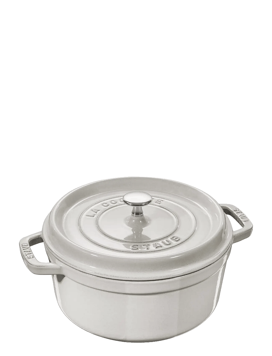 STAUB - La Cocotte - Round cast iron - malmist potid - white truffle - 1