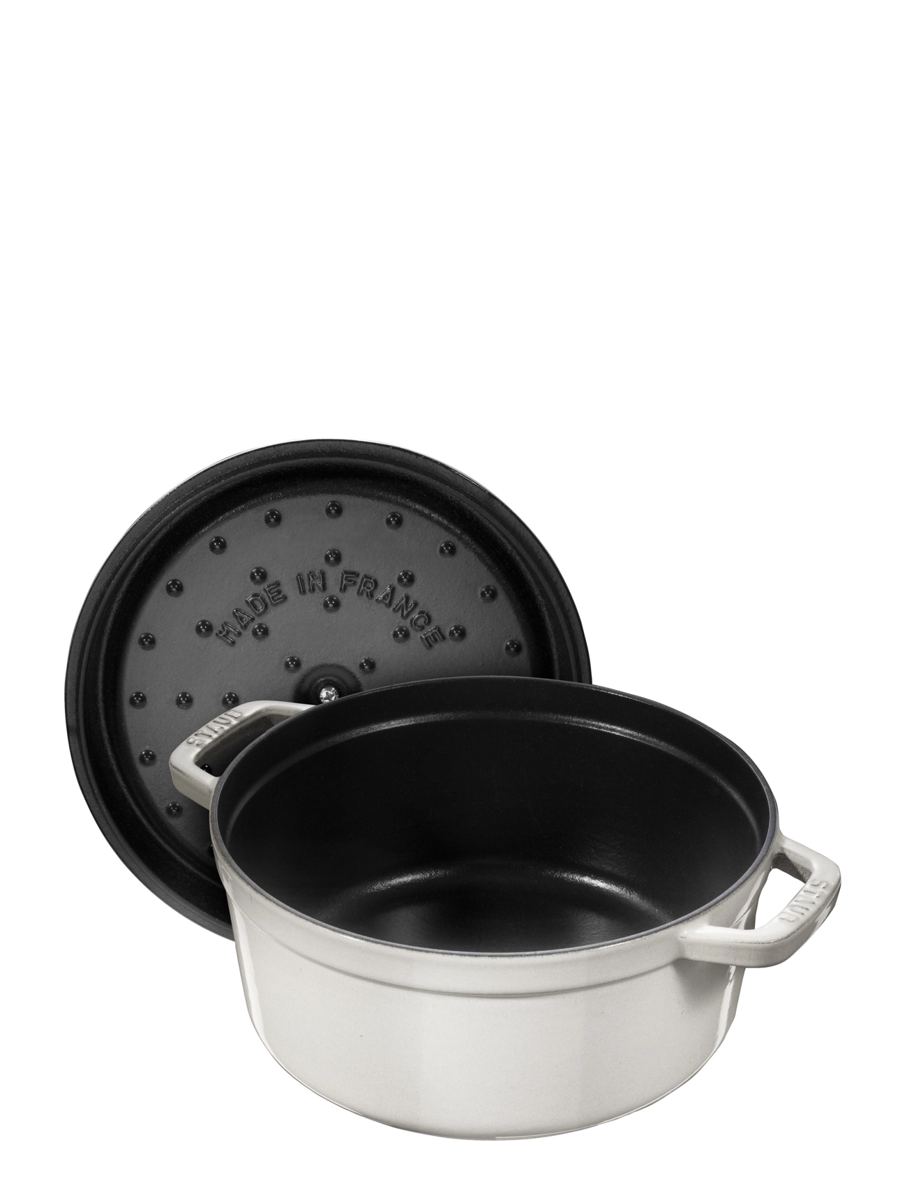 STAUB - La Cocotte - Rund gryta - stekpannor & kokkärl - white truffle - 1