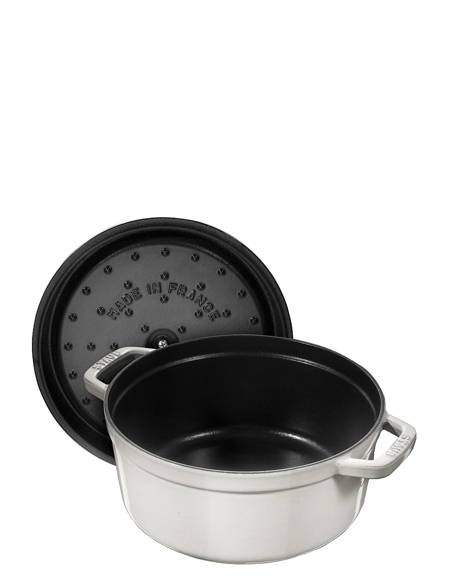 STAUB - La Cocotte - Round cast iron - malmist potid - white truffle - 2