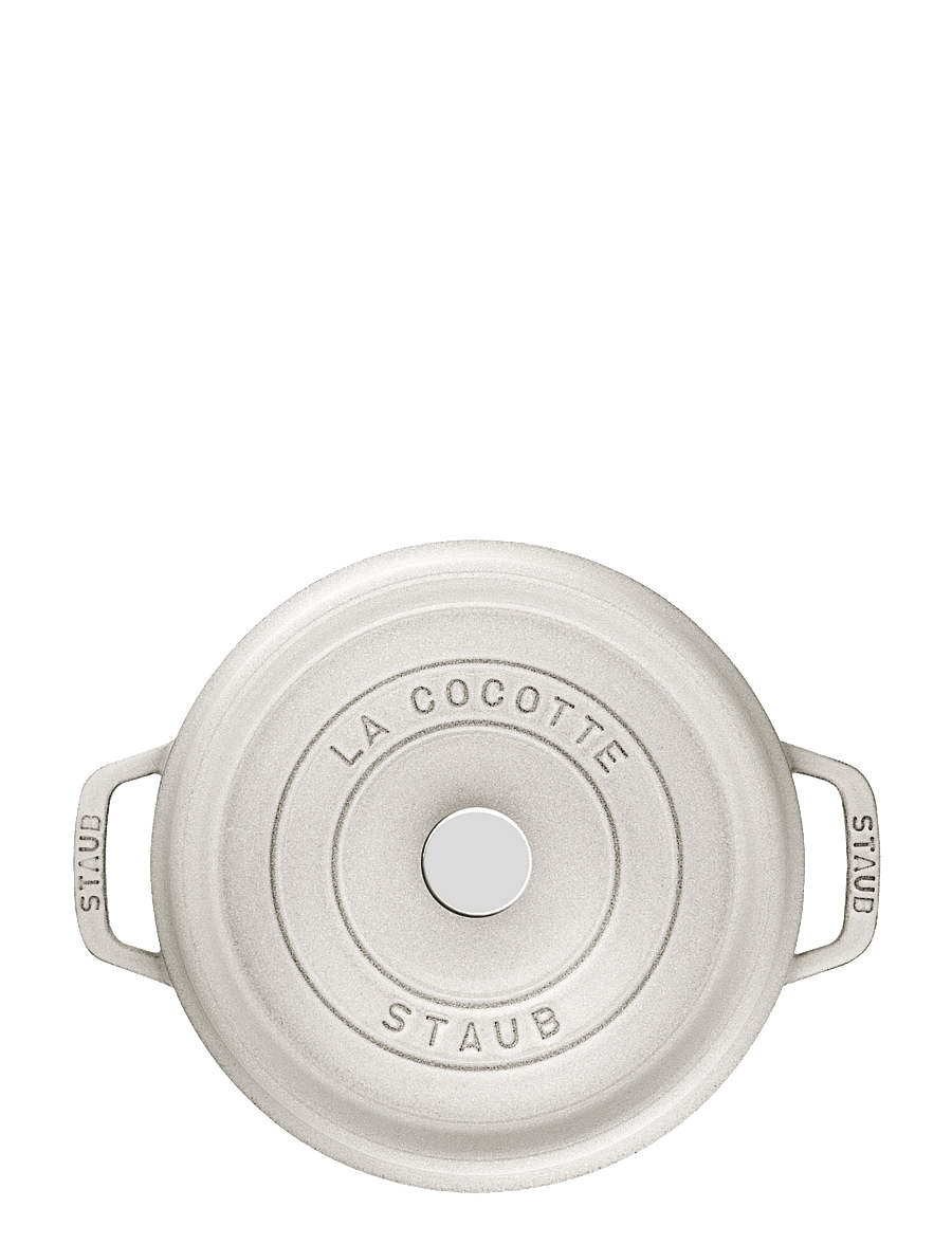 STAUB - La Cocotte - Round cast iron - malmist potid - white truffle - 3