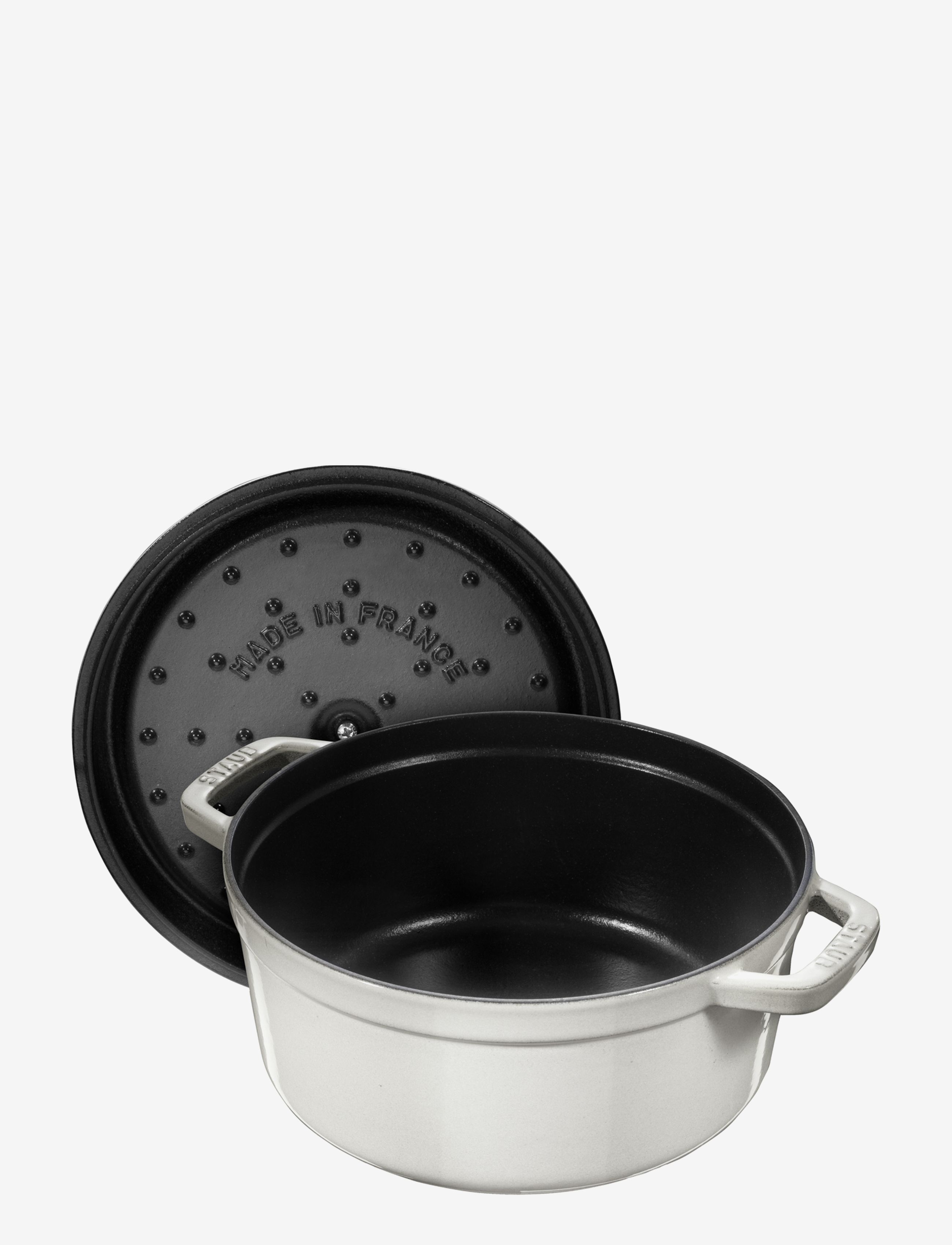STAUB - La Cocotte - Round cast iron - kupuj według ceny - white truffle - 2