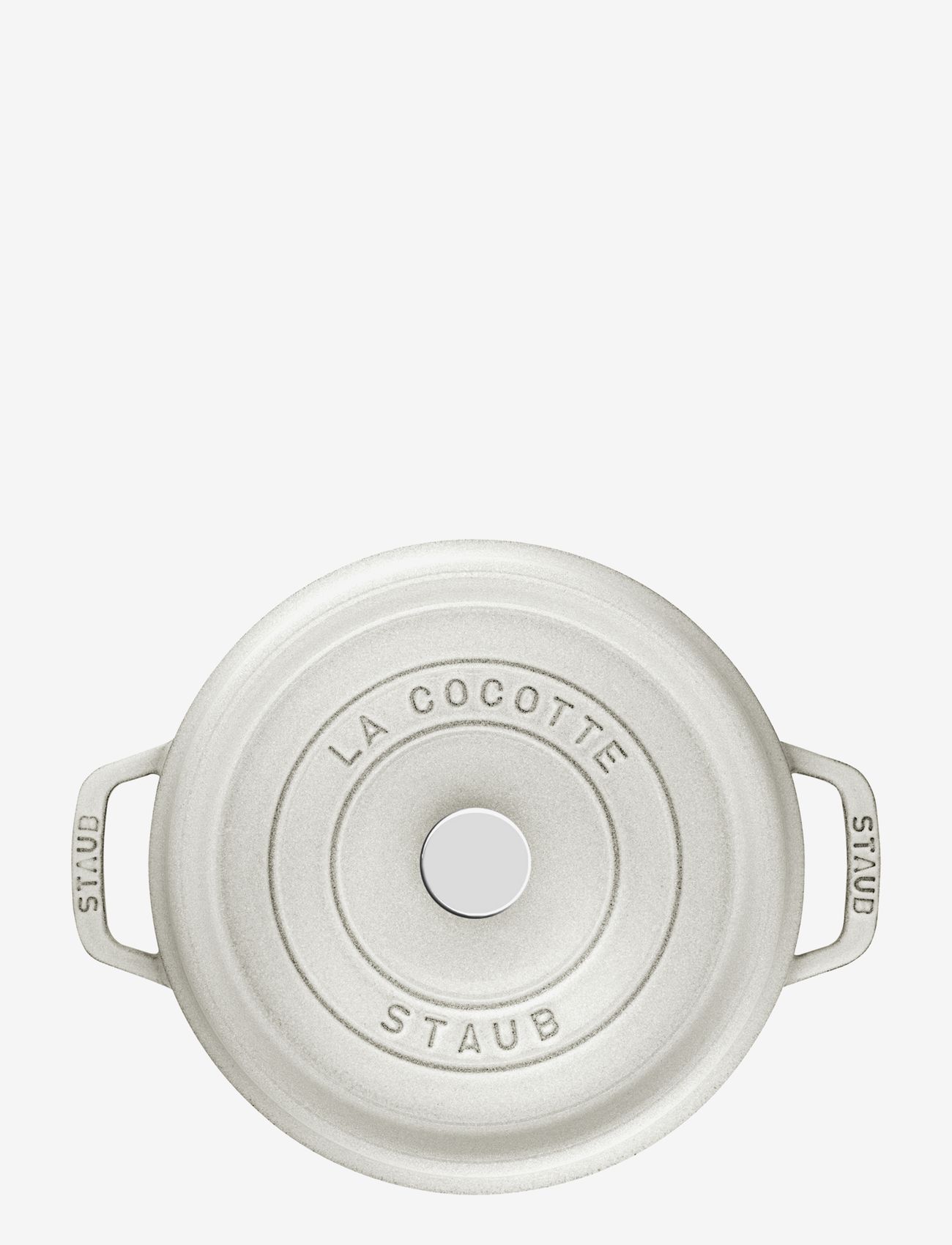 STAUB - La Cocotte - Round cast iron - malmist potid - white truffle - 3