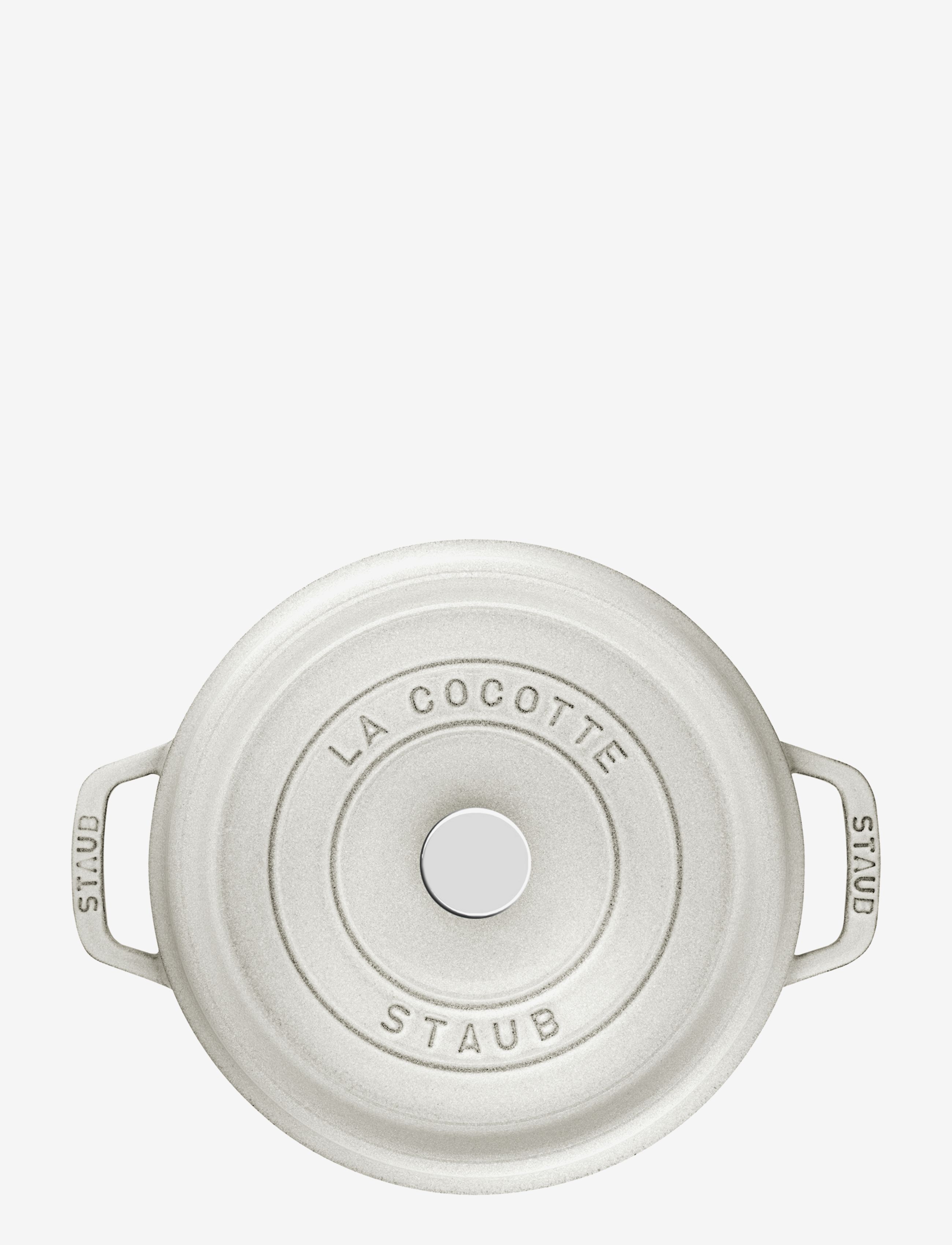 STAUB - La Cocotte - Round cast iron - kupuj według ceny - white truffle - 3