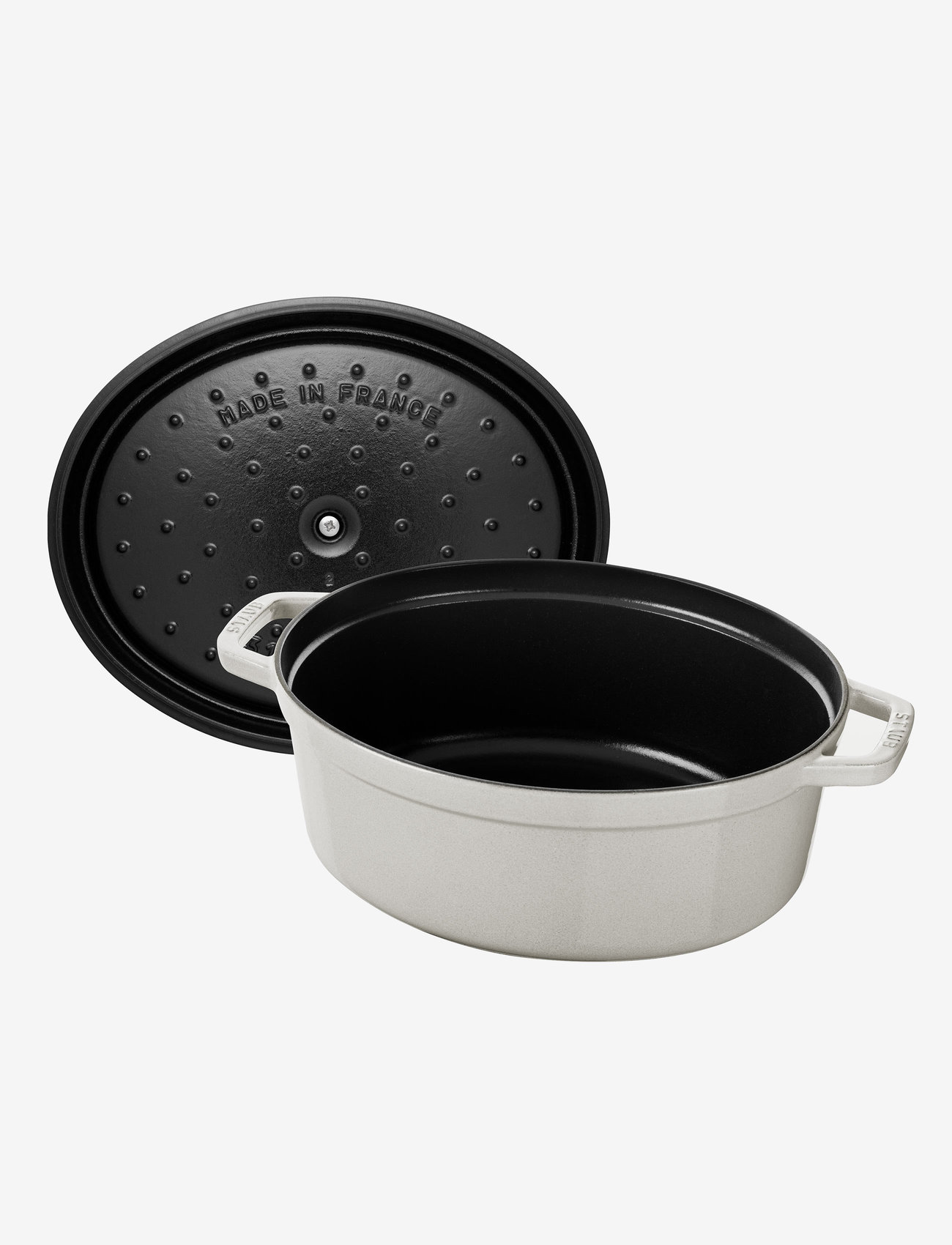 STAUB - La Cocotte - Round cast iron - julegavetips - white truffle - 1