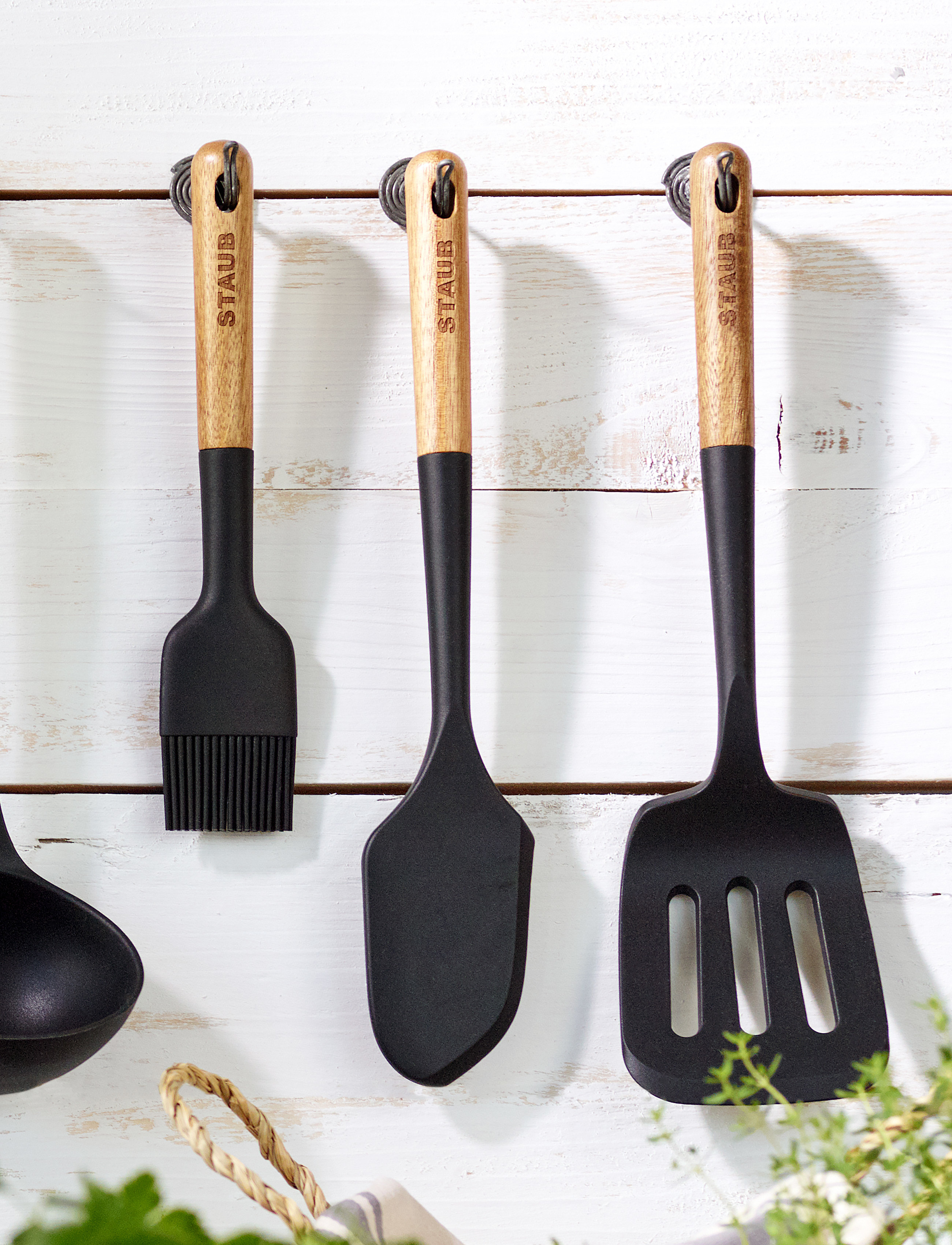 STAUB Stegespatel, One Size, Kitchen Tools, Schwarz - Tongs & Turners, Homeware