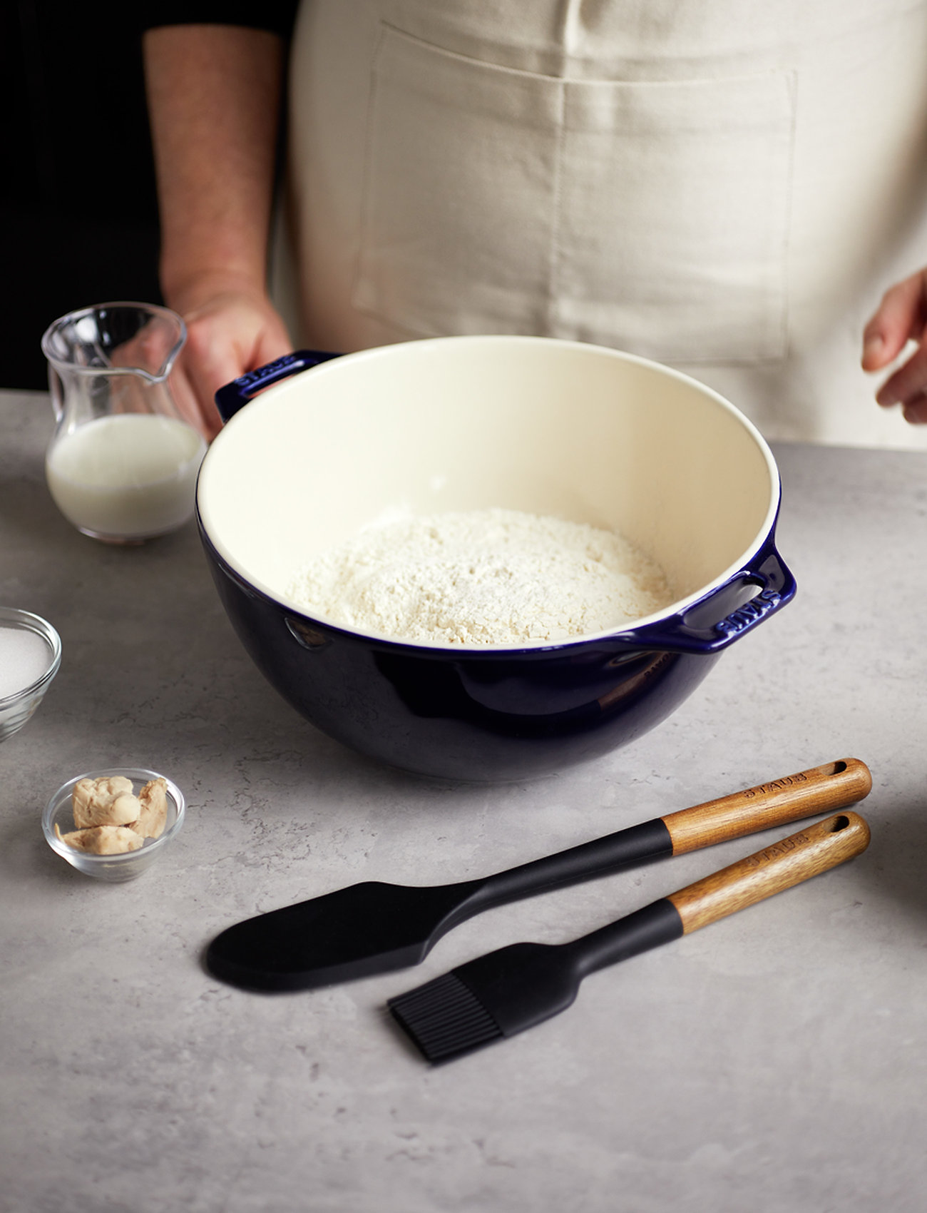 STAUB Bagpensel, One Size, Baking Accessories, Schwarz - Other Homeware