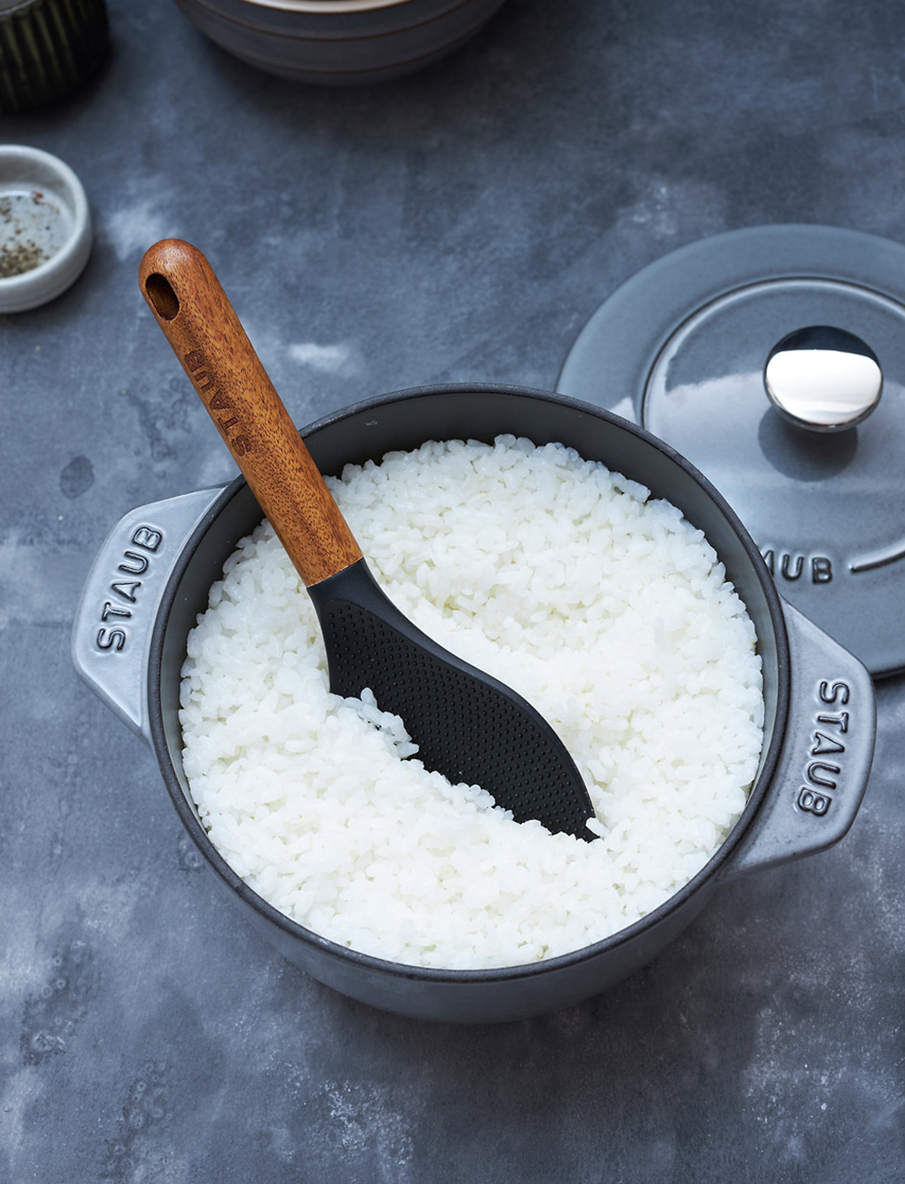 STAUB Serveringsske Til Ris, One Size, Kitchen Tools, Schwarz - Spoons & Ladels, Homeware
