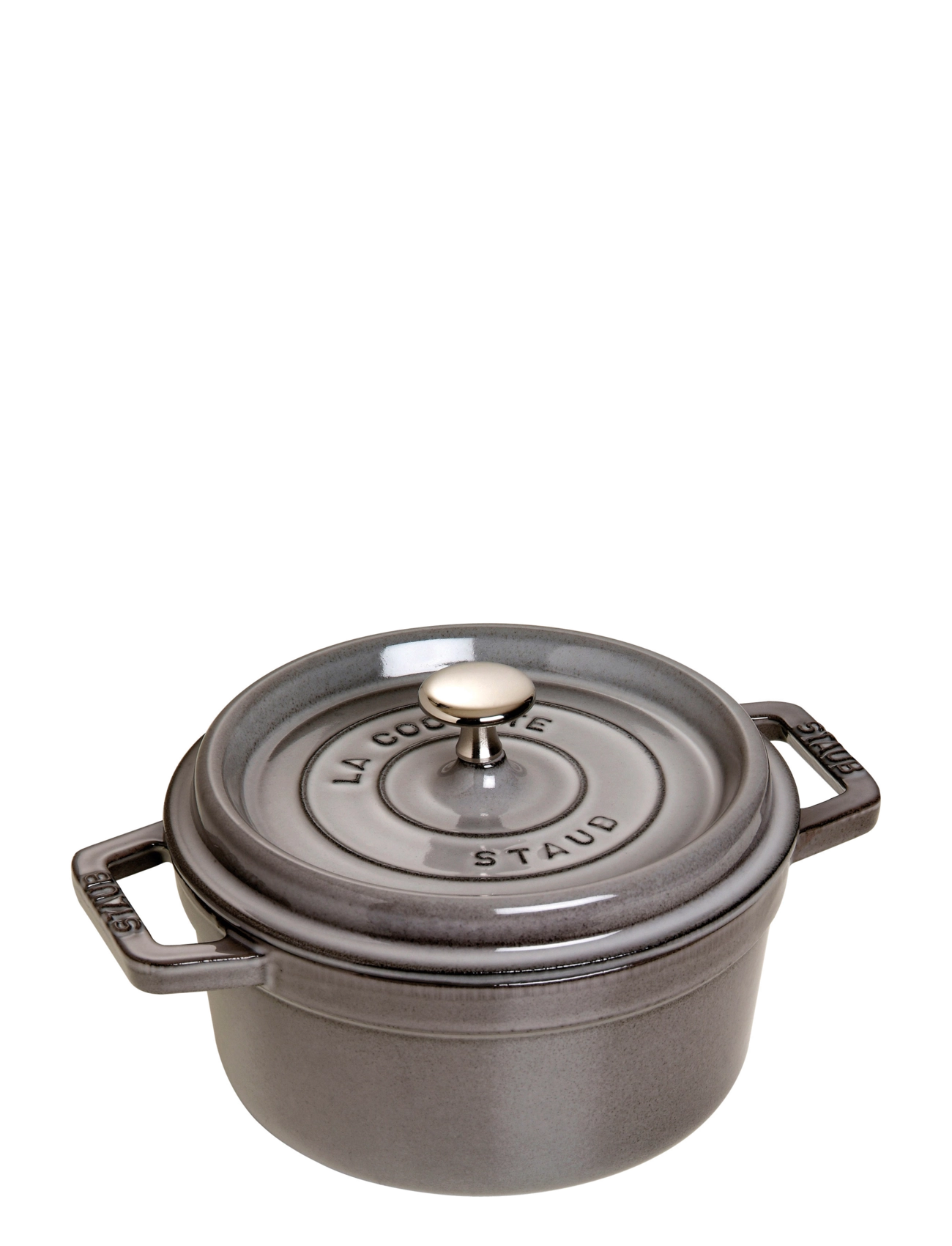 STAUB La Cocotte – Rund Gryde Grau - 2.2L - Unisex