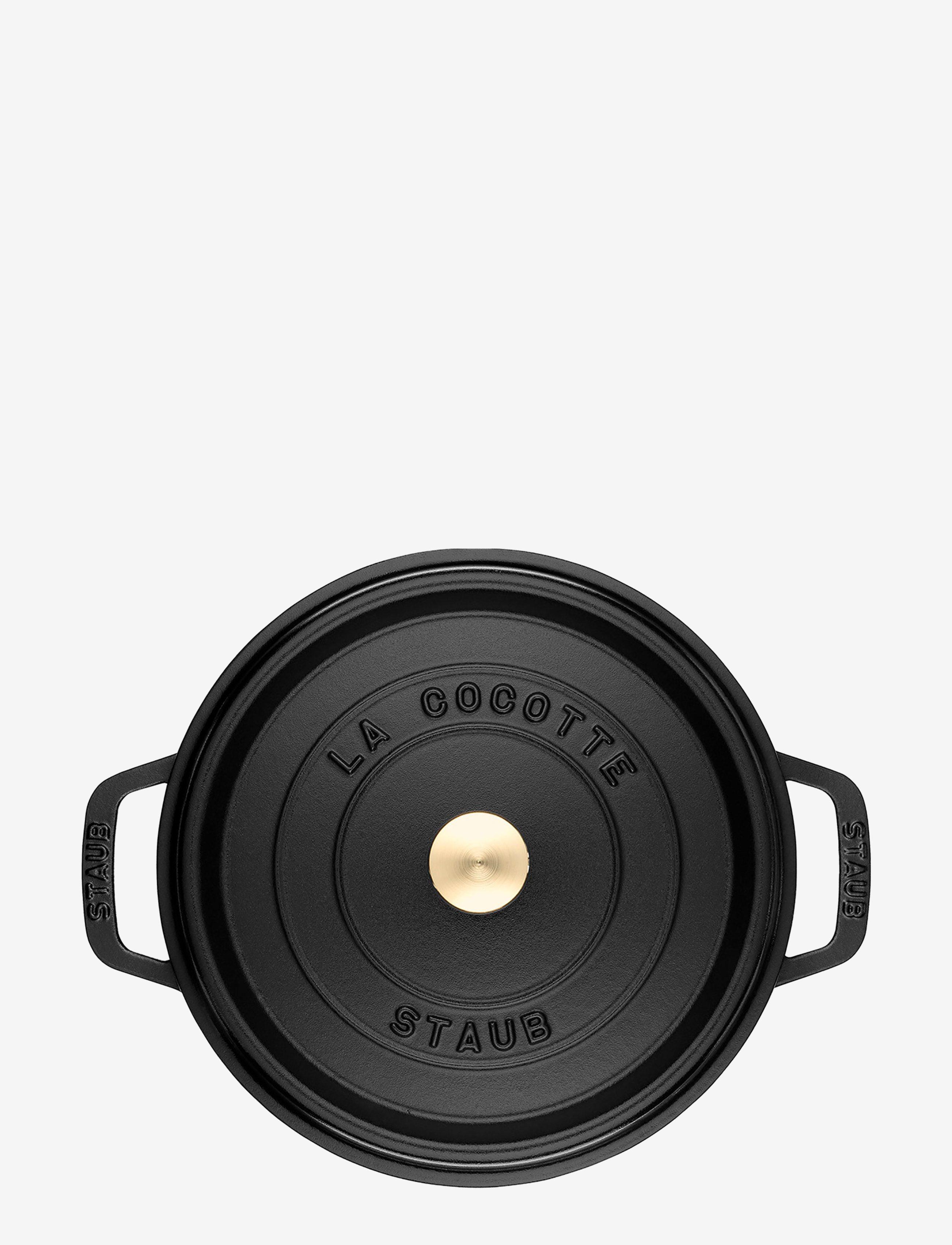 STAUB - La Cocotte - Round cast iron - gusseisen töpfe - black - 3