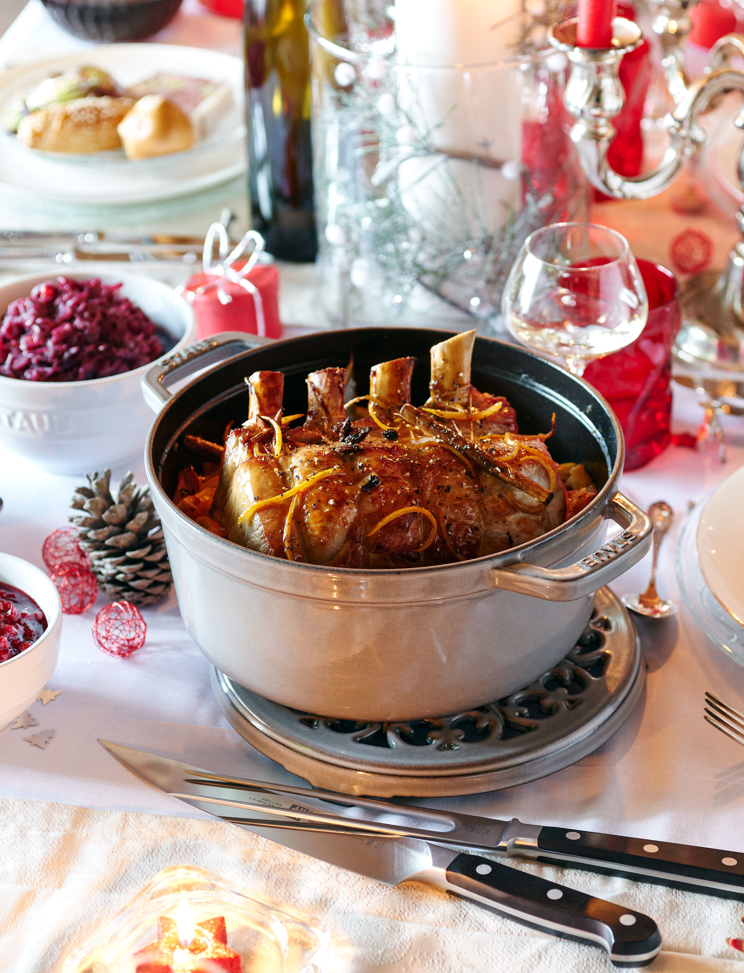 STAUB La Cocotte – Rund Gryde, 5.2L, Grey, Gryder & Pander > Bradepander, Unisex