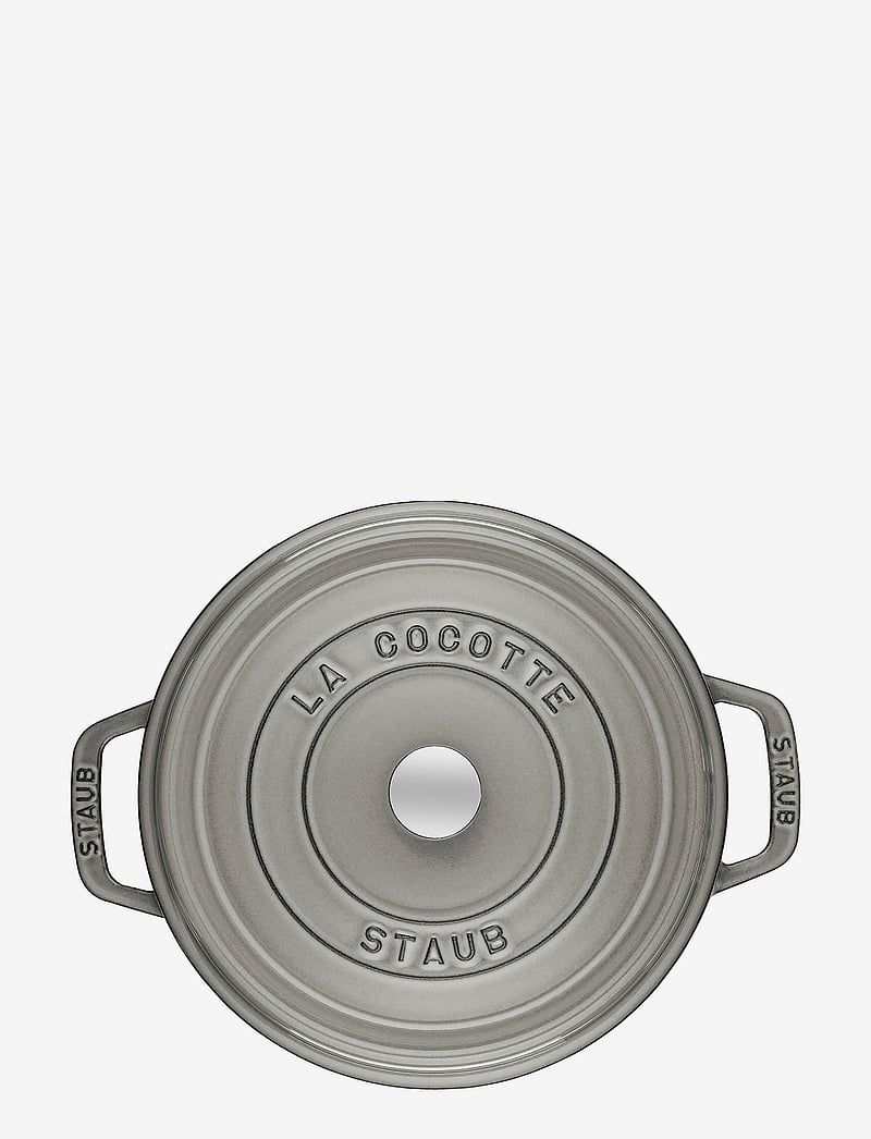 STAUB - La Cocotte - Round cast iron - malmist potid - gray - 3