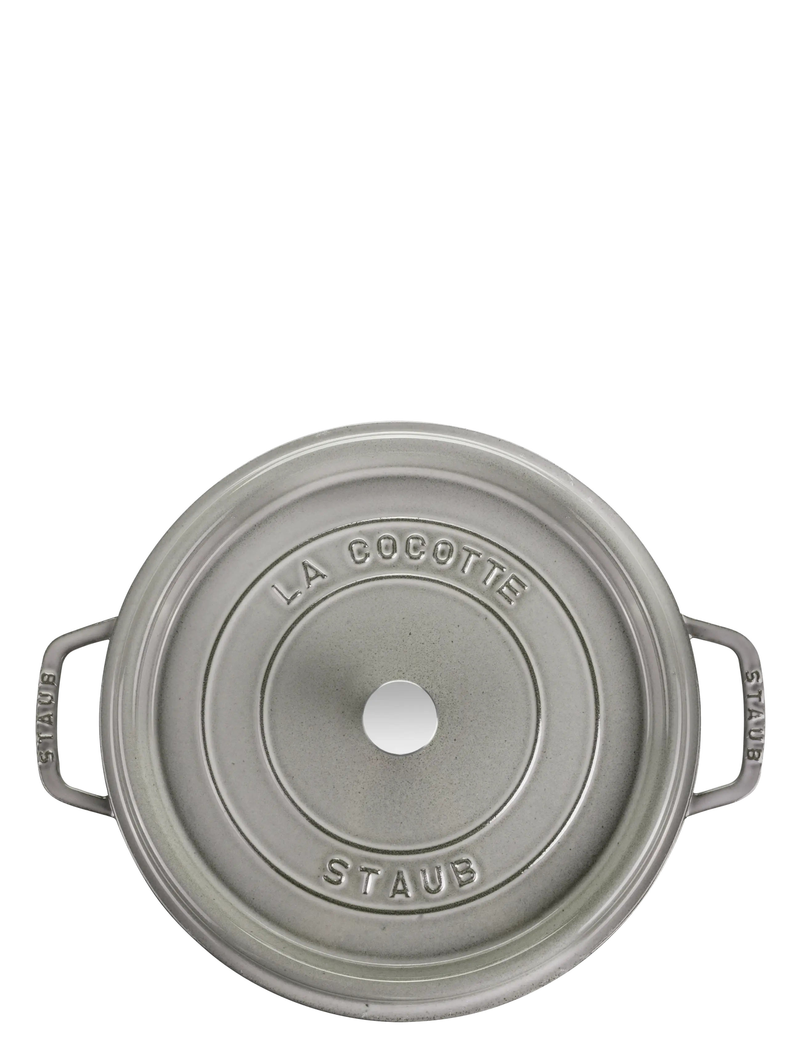 STAUB - La Cocotte - Round cast iron - casseroles en fonte - gray - 2