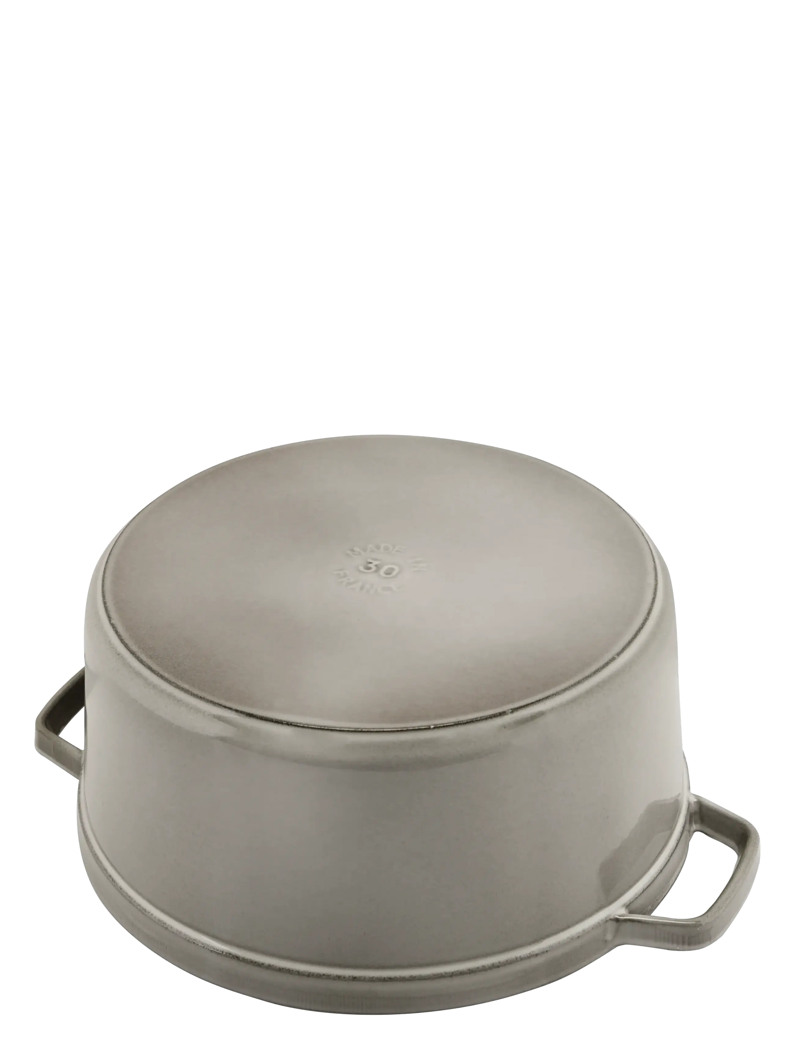 STAUB - La Cocotte - Round cast iron - casseroles en fonte - gray - 4