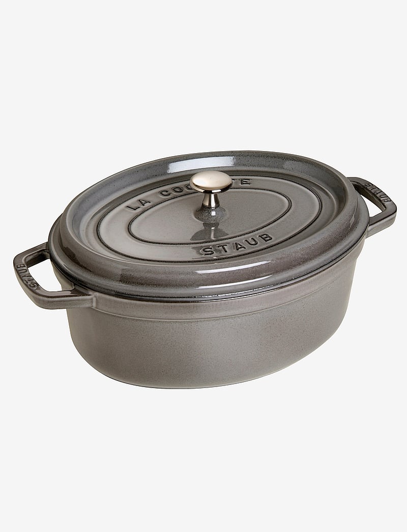 STAUB - La Cocotte - Round cast iron - malmist potid - gray - 0