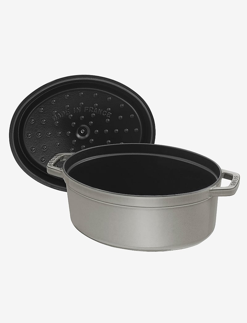 STAUB - La Cocotte - Round cast iron - malmist potid - gray - 1