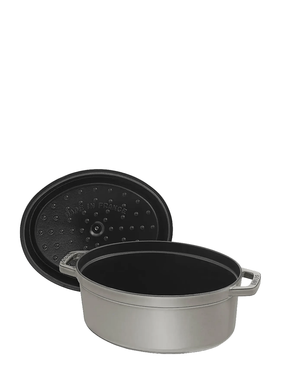 STAUB - La Cocotte - Round cast iron - gusseisen töpfe - gray - 2