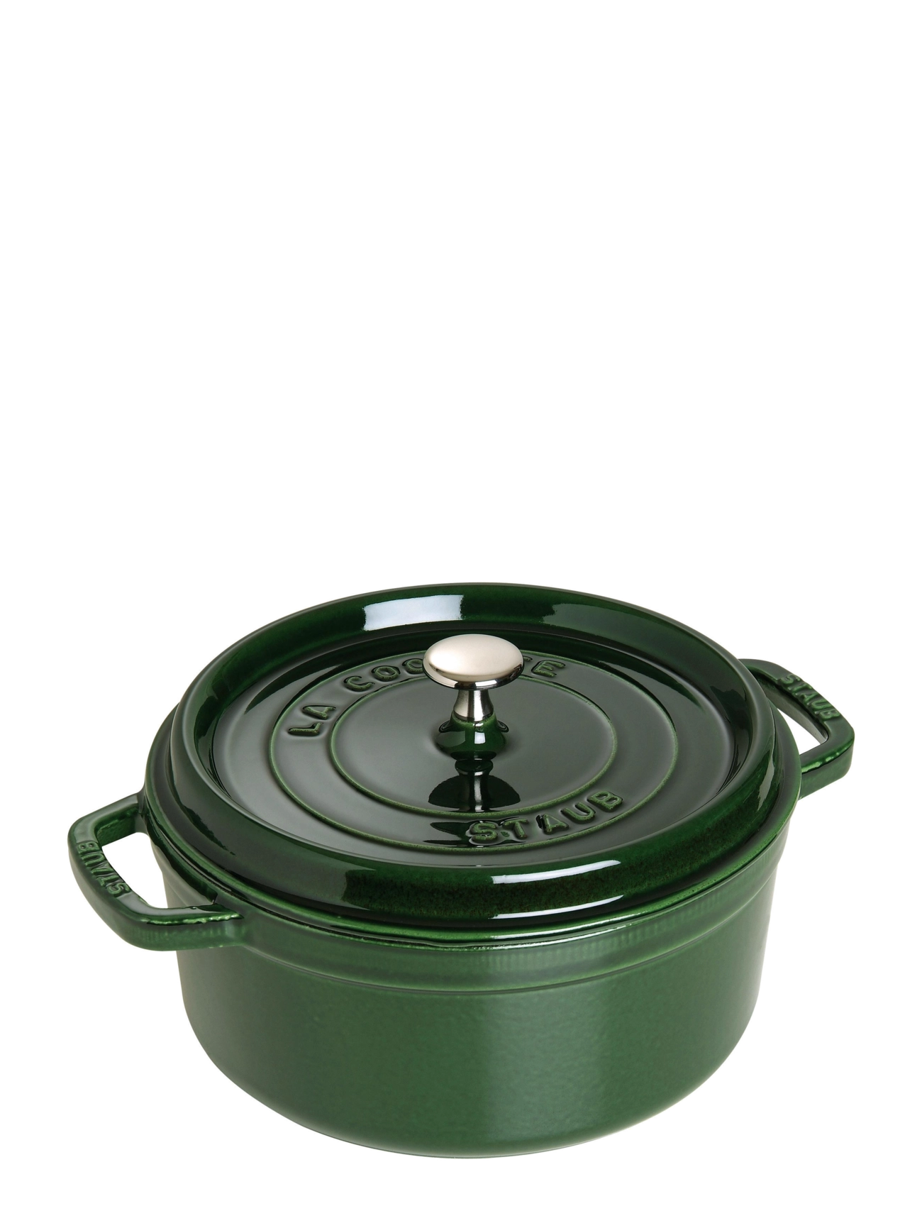 STAUB La Cocotte – Rund Gryde, 3-Lags Emalje Grün - 5.2L - Unisex