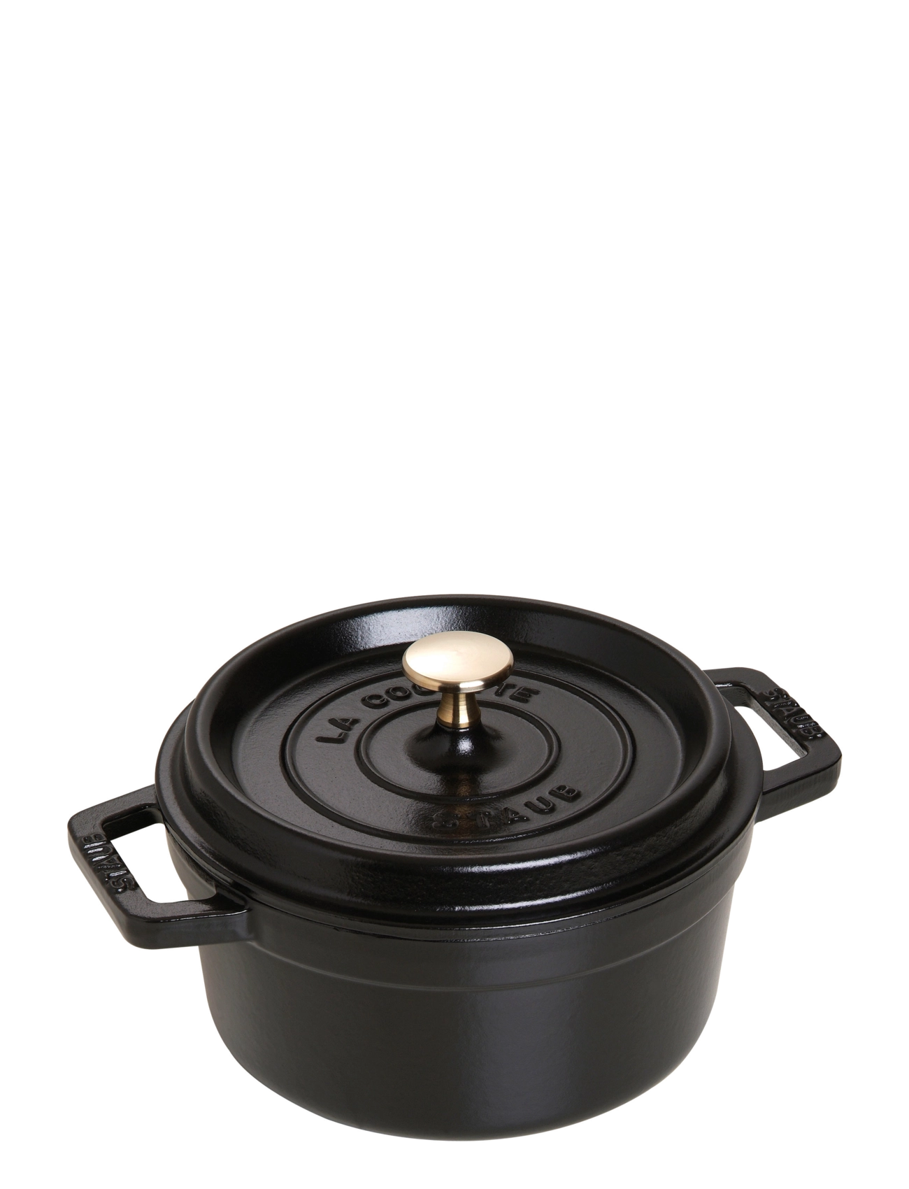 STAUB La Cocotte – Rund Gryde Schwarz - 2.2L - Unisex