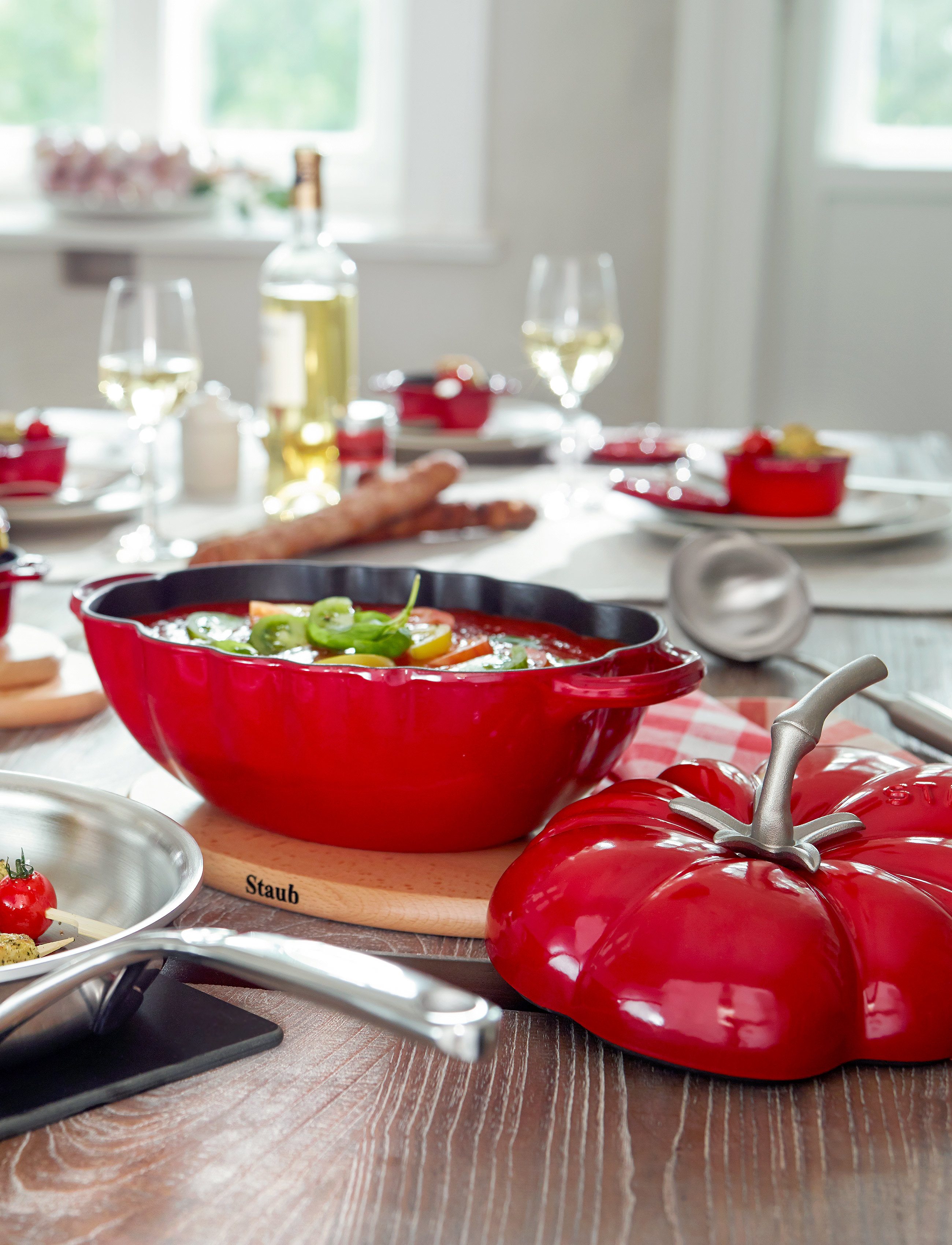 STAUB La Cocotte – Tomatgryde, 2.9L, Red, Gryder & Pander > Bradepander, Unisex