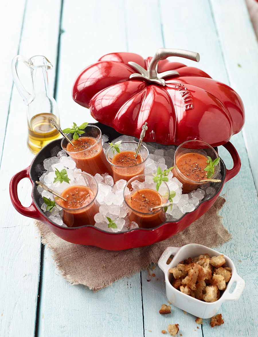 STAUB - La Cocotte - Cast Iron Tomato Cocotte - gusseisen töpfe - red - 4
