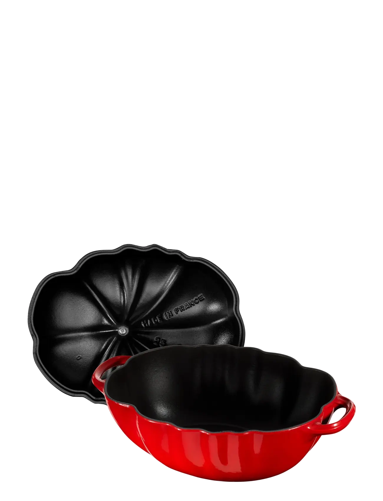 STAUB - La Cocotte - Cast Iron Tomato Cocotte - cast iron pots - red - 3