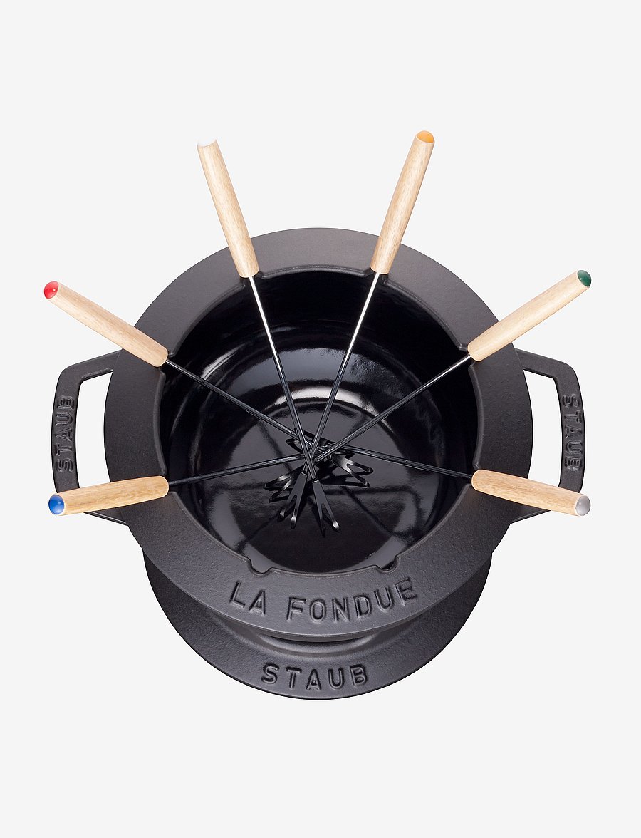 STAUB - Fondue set - black - 1