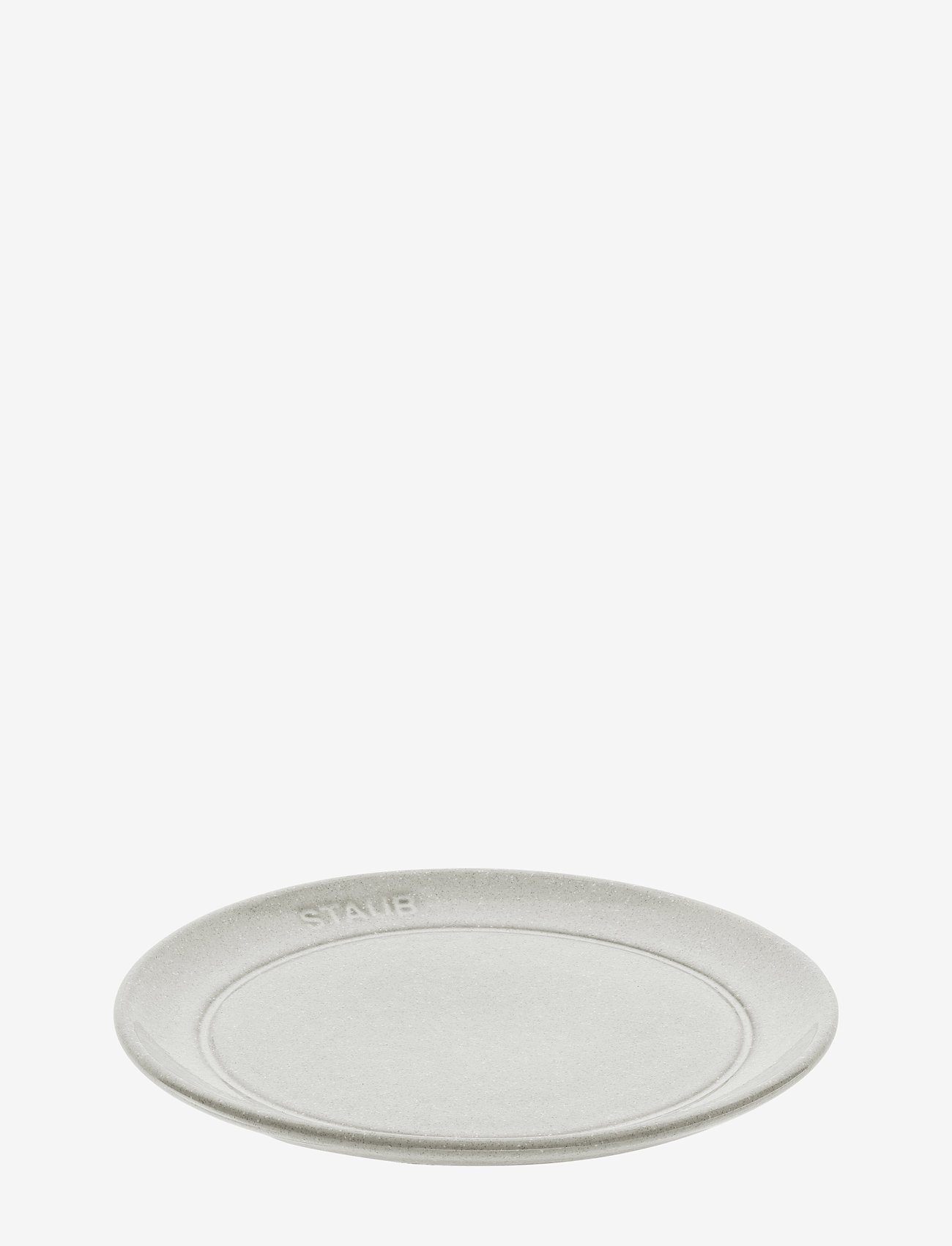 STAUB - Staub, Plate flat 15 cm, white truffle - laagste prijzen - grey - 0