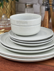 STAUB - Staub, Plate flat 15 cm, white truffle - laagste prijzen - grey - 2