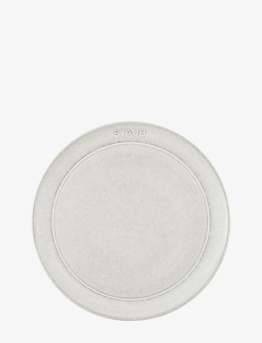 STAUB - Staub, Plate flat 20 cm, white truffle - madalaimad hinnad - grey - 1
