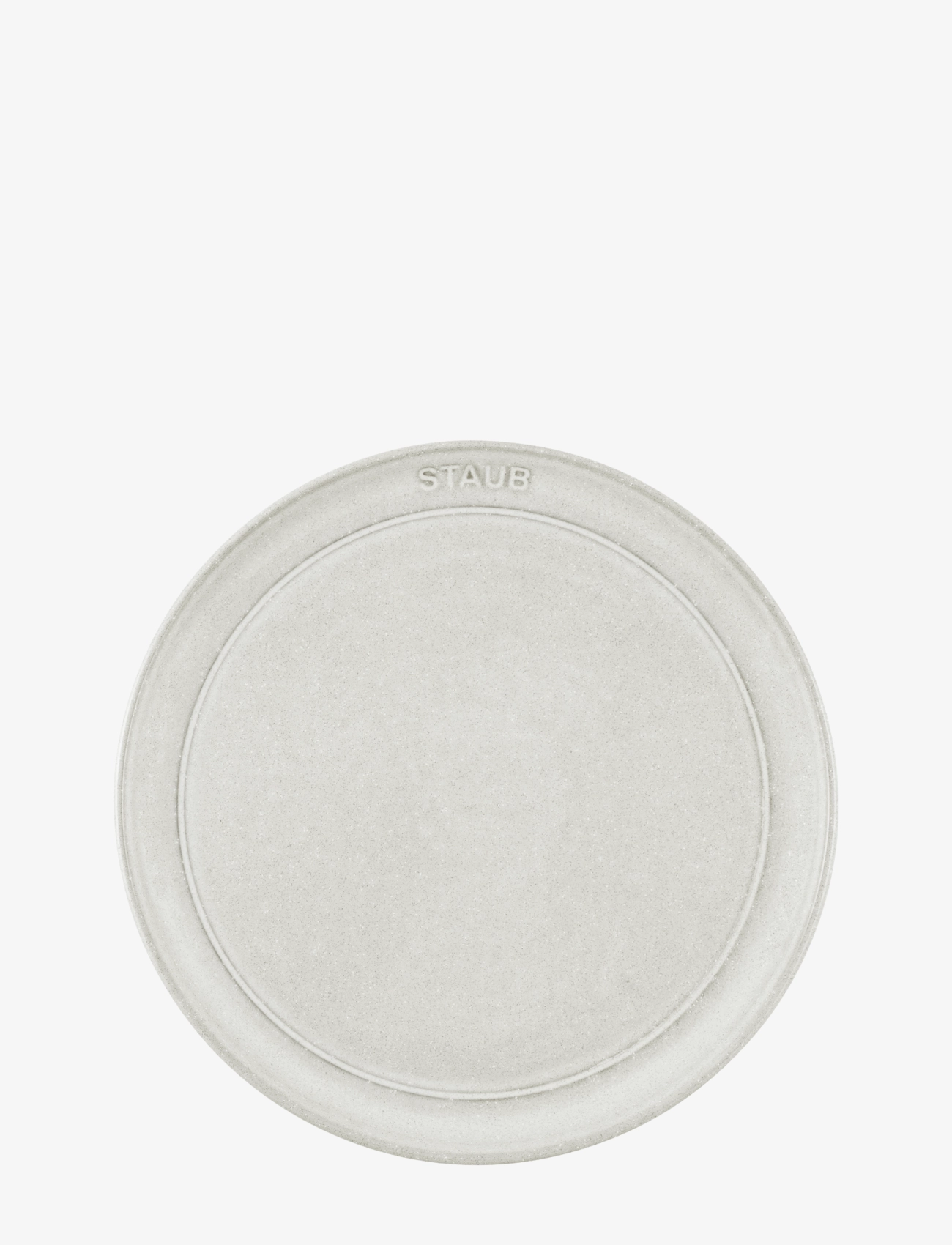 STAUB - Staub, Plate flat 22 cm, white truffle - madalaimad hinnad - grey - 1