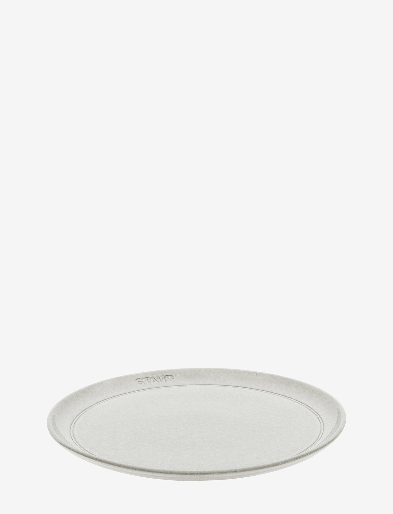 STAUB - Staub, Plate flat 26 cm, white truffle - zemākās cenas - grey - 0
