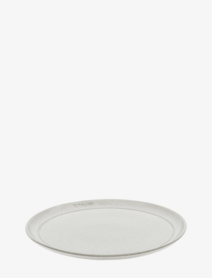 STAUB - Staub, Plate flat 26 cm, white truffle - frühstücksteller - grey - 1