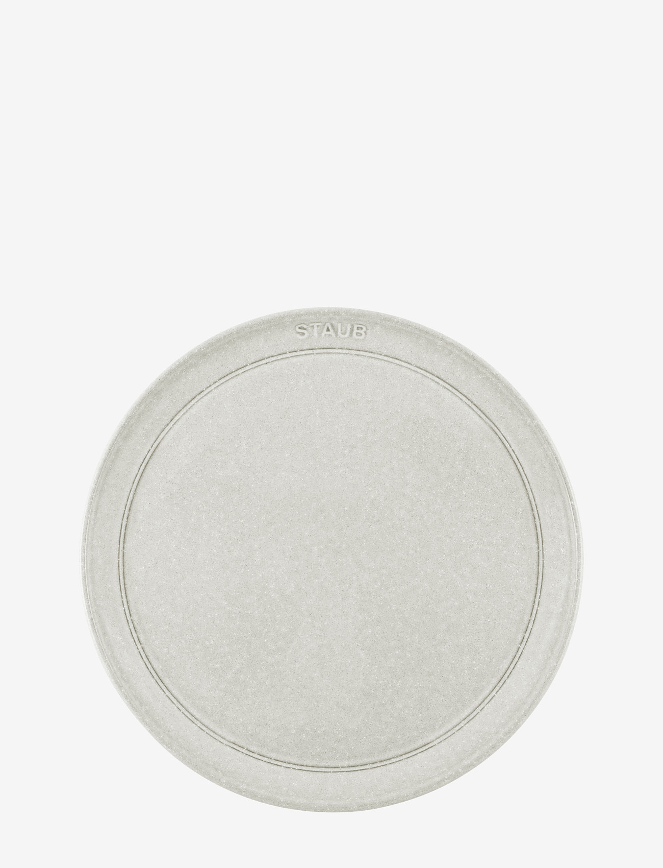 STAUB - Staub, Plate flat 26 cm, white truffle - zemākās cenas - grey - 1