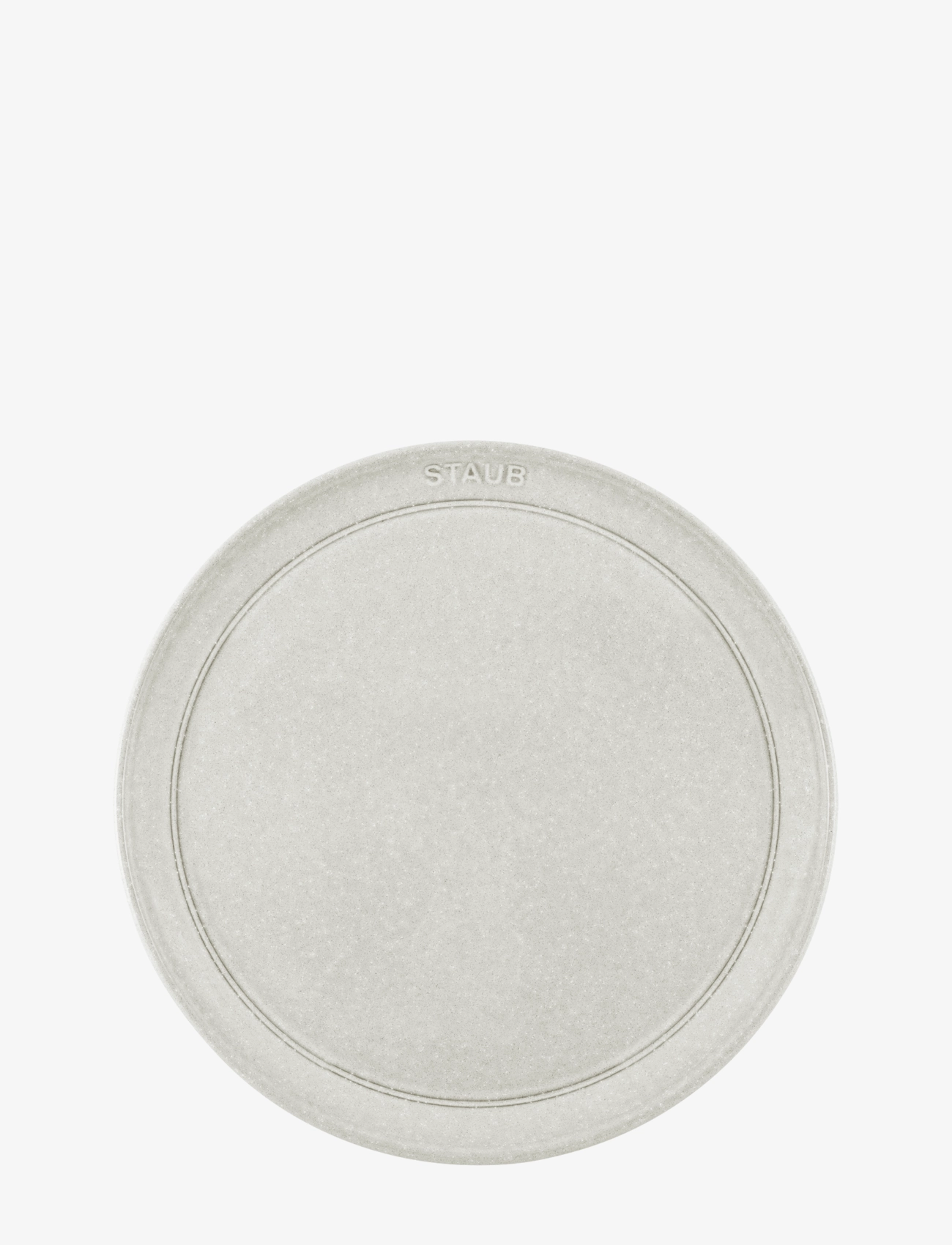 STAUB - Staub, Plate flat 26 cm, white truffle - lėkštutės - grey - 2
