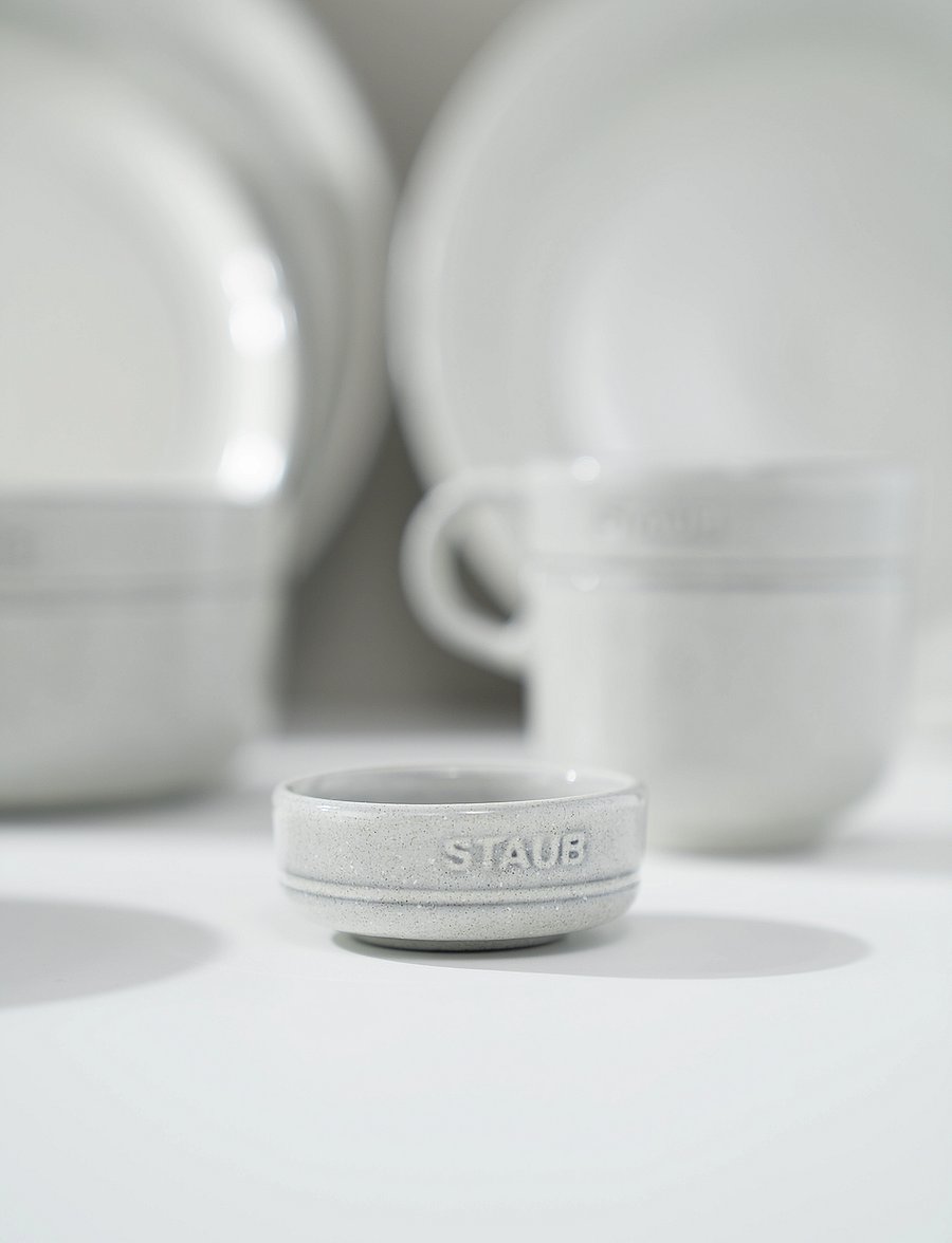 STAUB - Staub, Bowl set 4 -p, white truffle - soola- ja pipraveskid - grey - 2