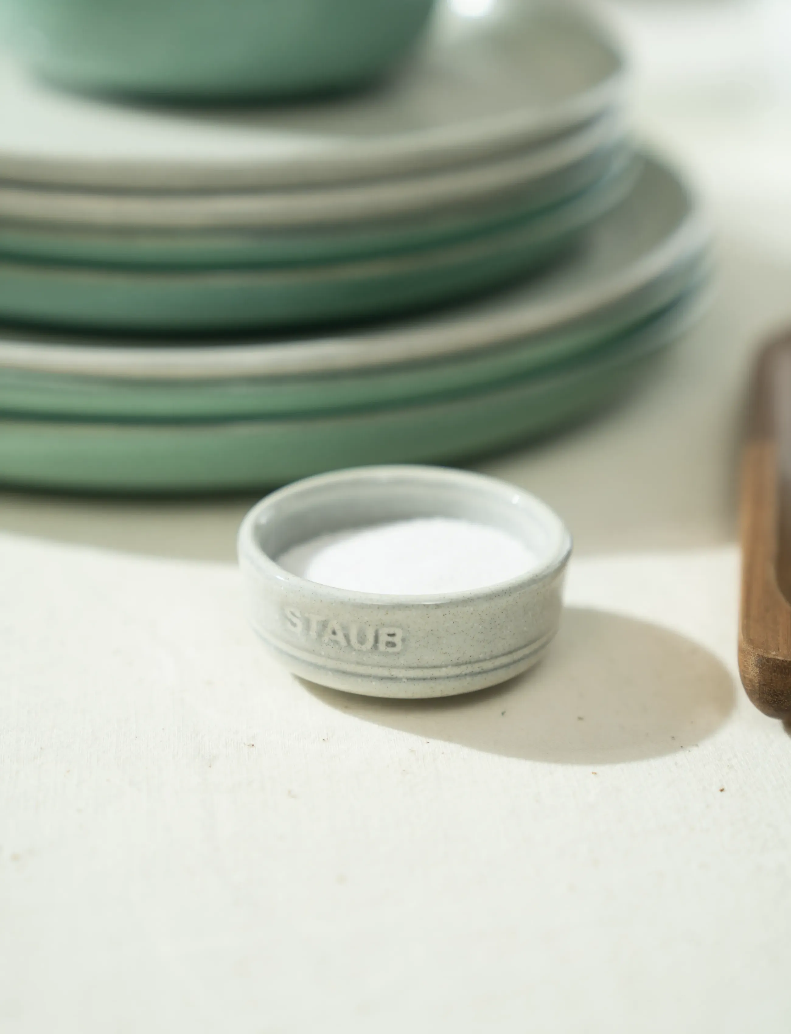 STAUB - Staub, Bowl set 4 -p, white truffle - soola- ja pipraveskid - grey - 5