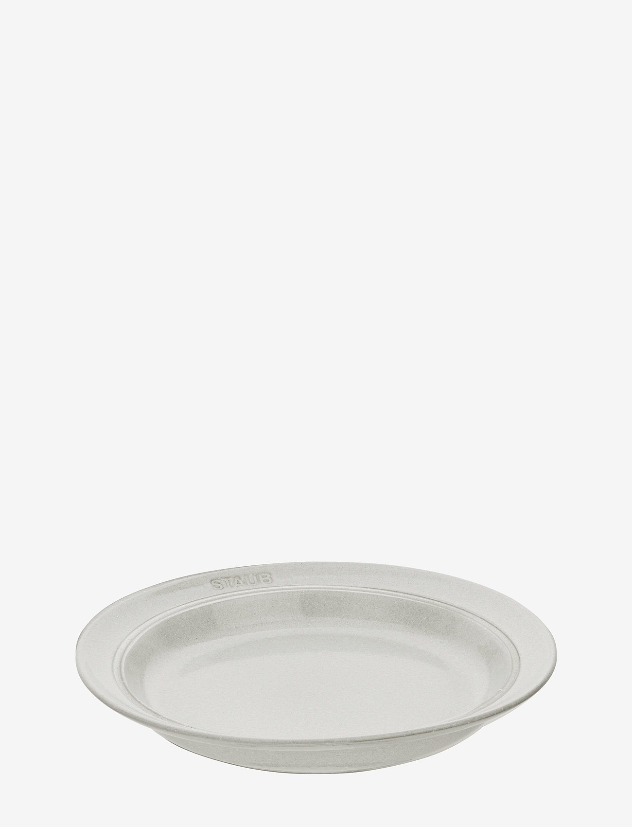 STAUB - Staub, Plate 22 cm, white truffle - svētku galda dekori - grey - 0