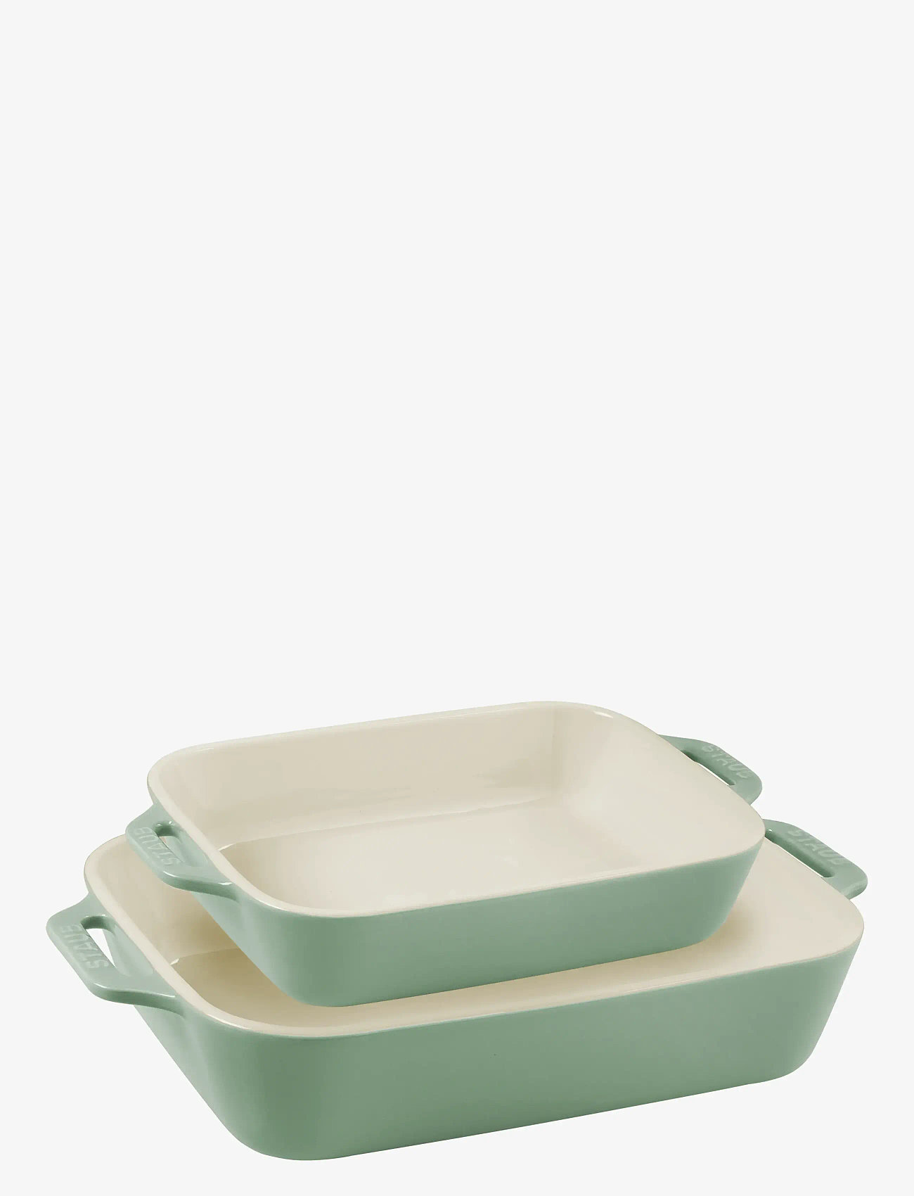 STAUB - Ugnsformset 2-delar, rektangulära, Eukalyptus - green - 1