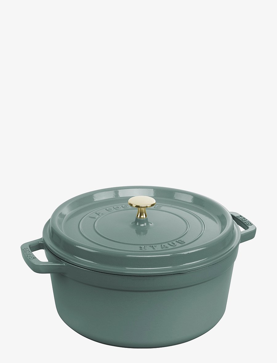 STAUB - Cocotte Cast iron, Eucalyptus - malmist potid - green - 1
