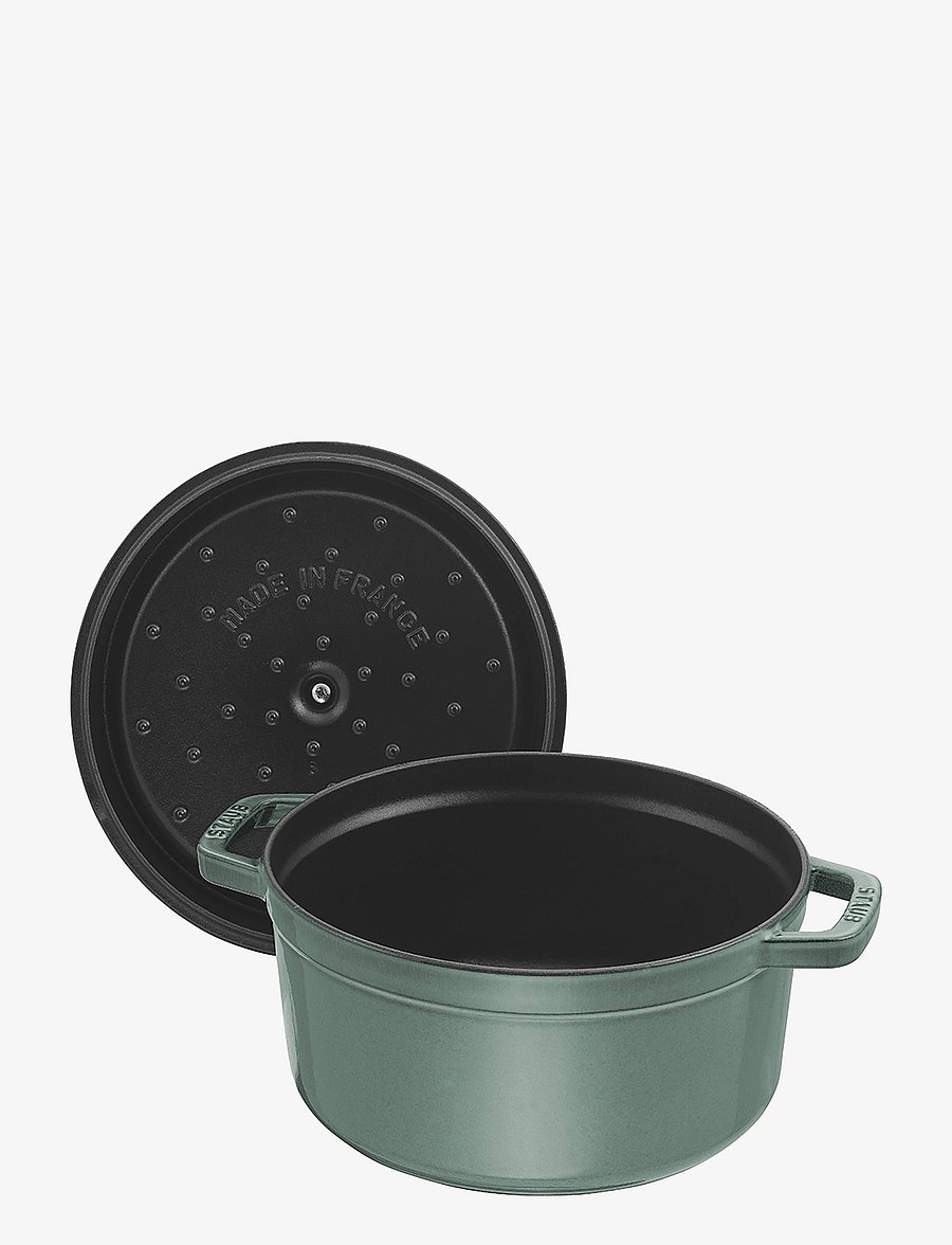 STAUB - Cocotte Cast iron, Eucalyptus - malmist potid - green - 2