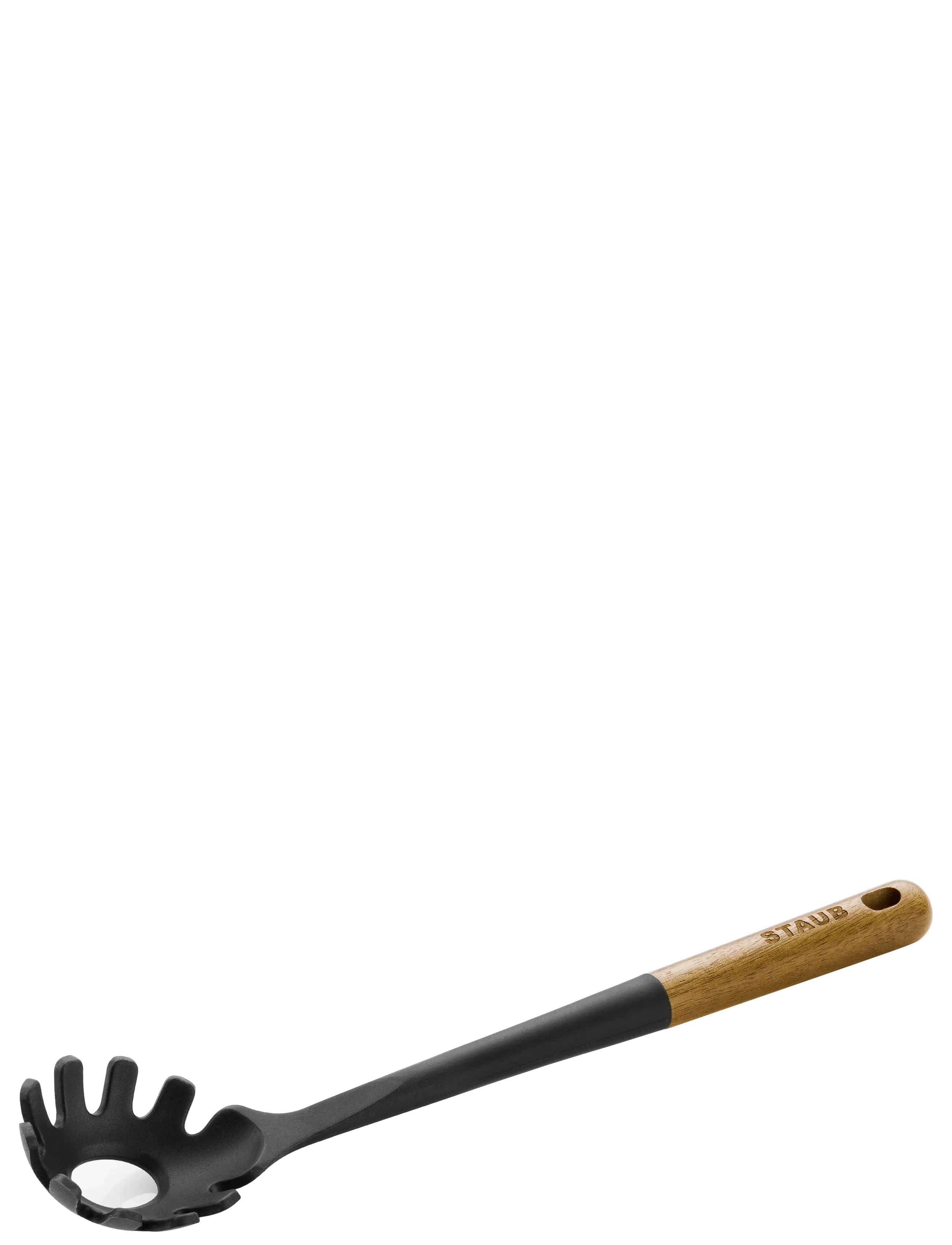 STAUB - Pasta spoon, 31 cm - löffel & schöpflöffel - black - 1