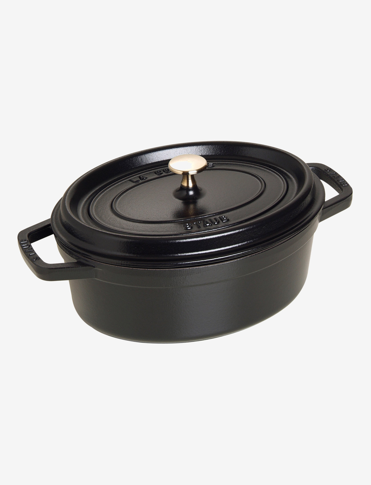 STAUB - La Cocotte - Round cast iron - casserole dishes - black - 0