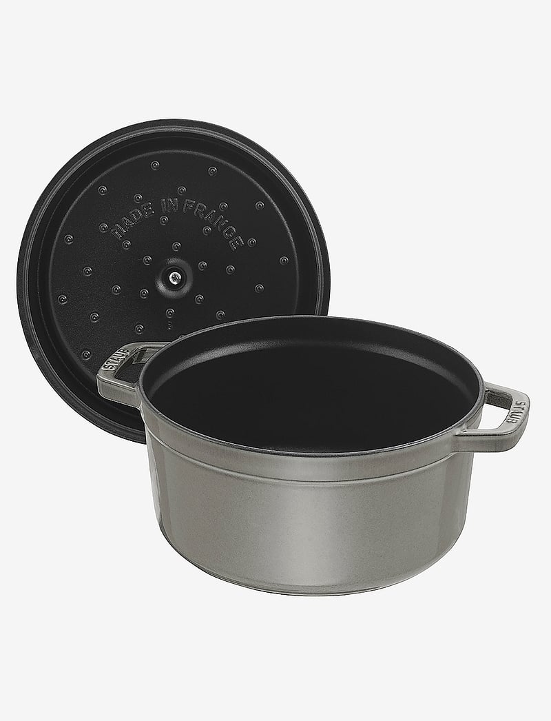 STAUB - La Cocotte - Round cast iron - home - gray - 1