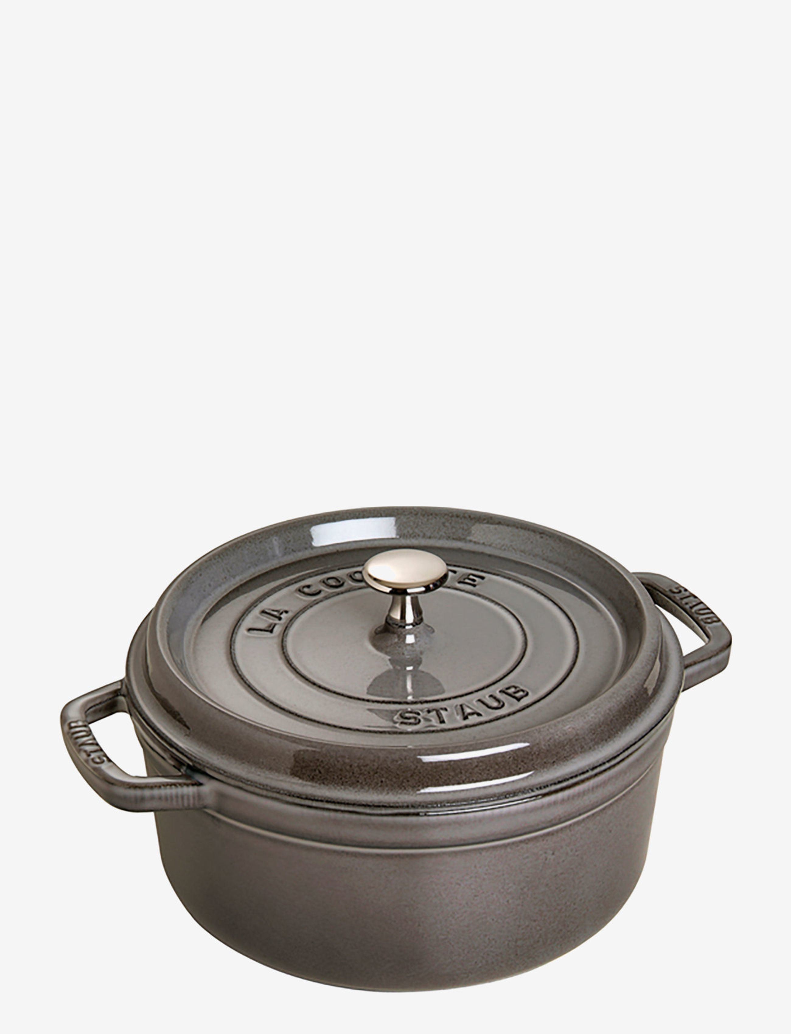 STAUB La Cocotte - Round cast iron - Vis alt - GRAY / grey
