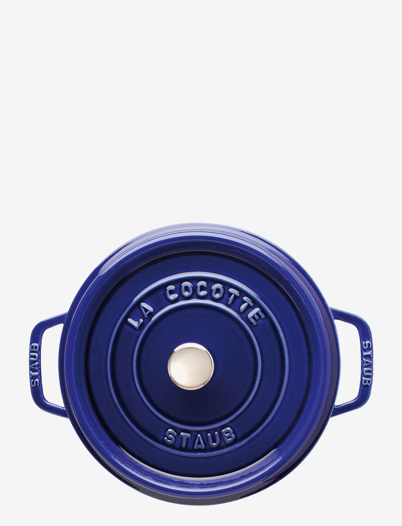 STAUB - La Cocotte - Round cast iron, 3 layer enamel - padat - blue - 1