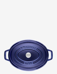 STAUB - La Cocotte - Oval cast iron, 3 layer enamel - casserole dishes - blue - 2