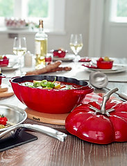 STAUB - La Cocotte - Cast Iron Tomato Cocotte - casserole dishes - red - 3